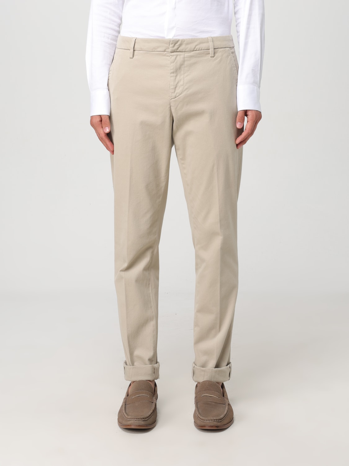 Giglio Pantalone Gaubert Dondup in gabardine stretch