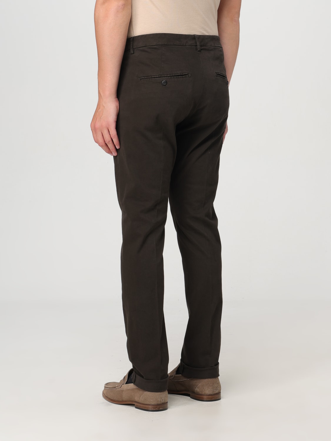 DONDUP PANTS: Pants men Dondup, Brown - Img 2