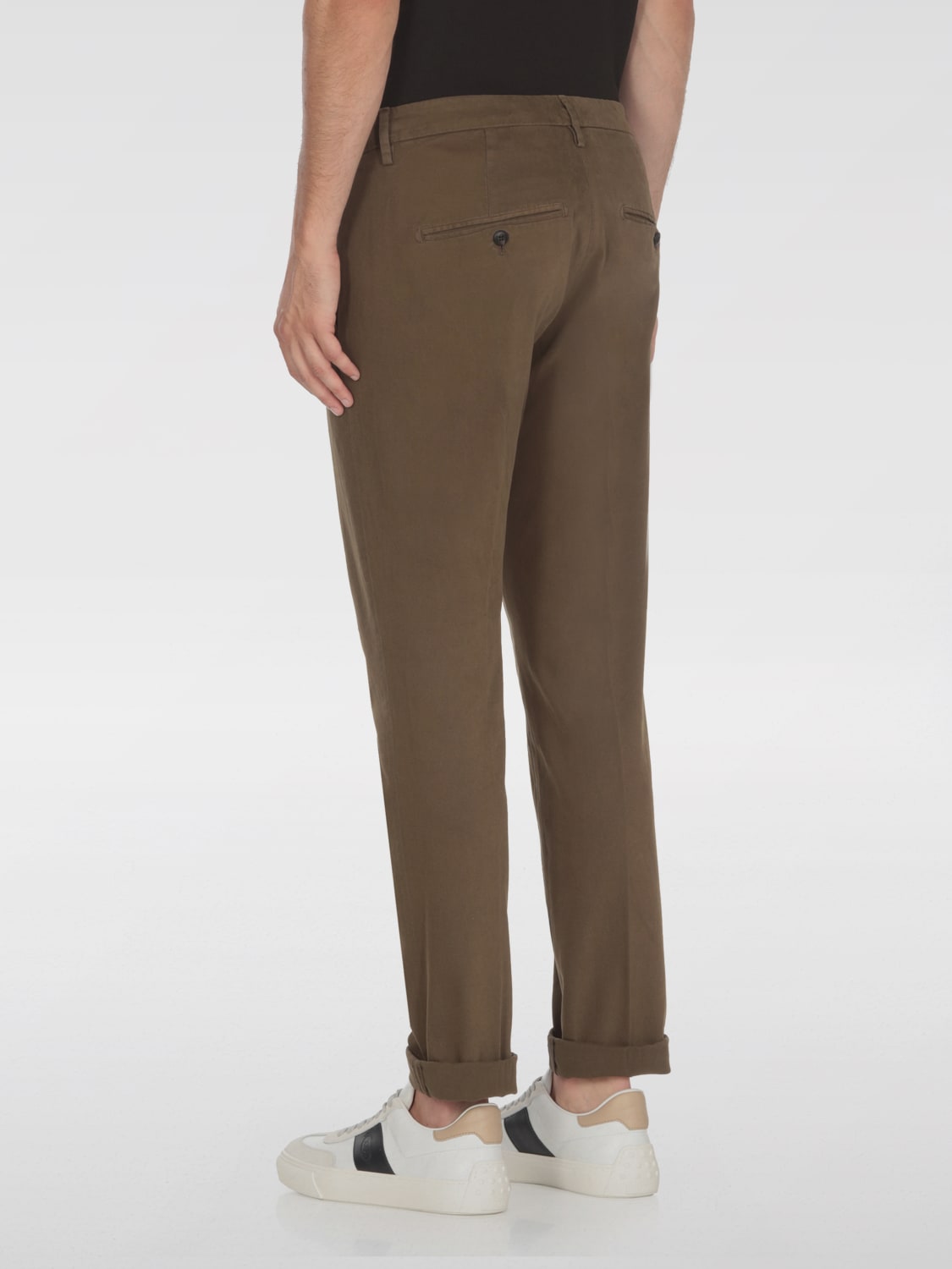 DONDUP PANTS: Pants men Dondup, Burnt - Img 2