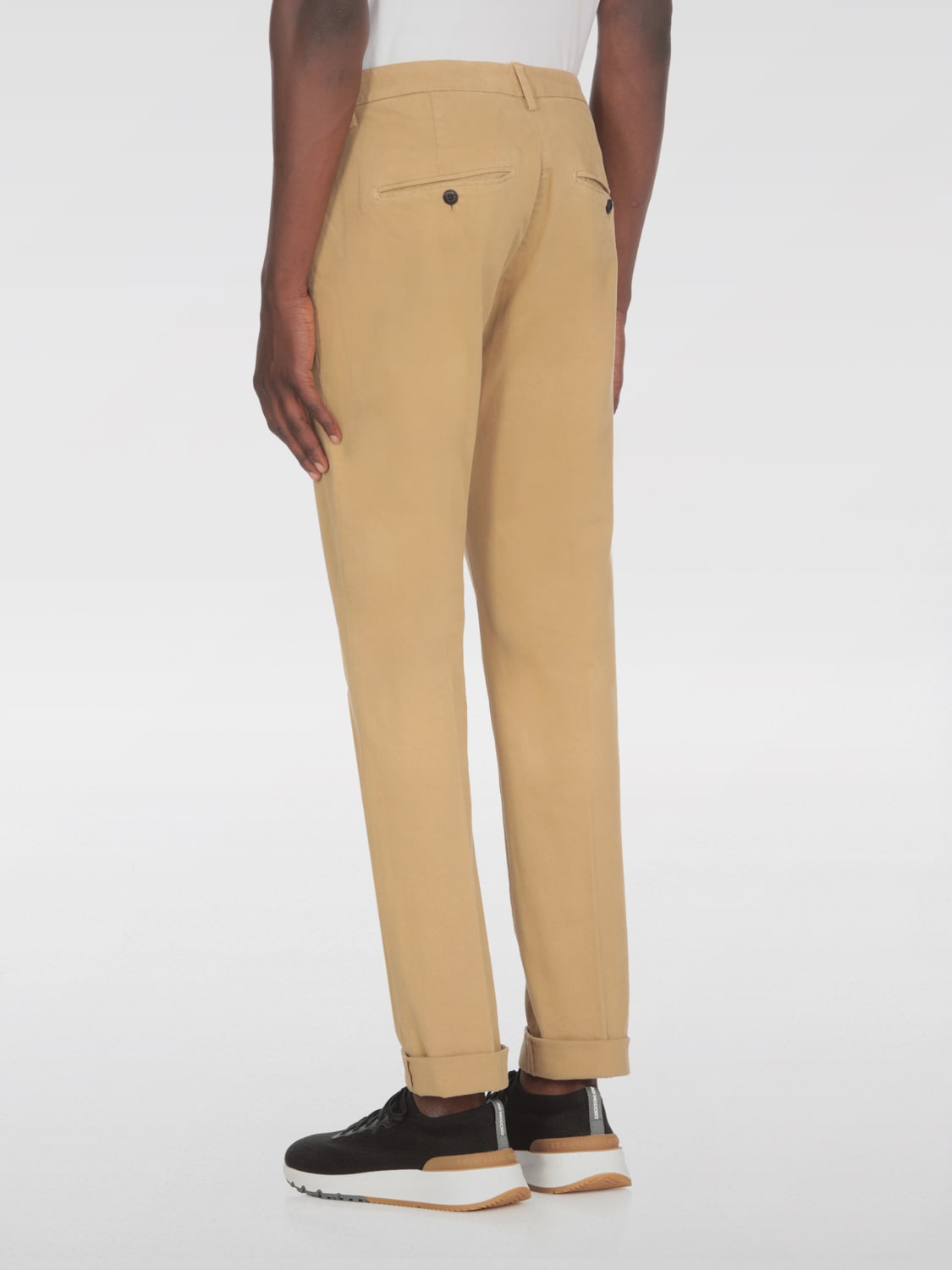 DONDUP PANTS: Pants men Dondup, Sand - Img 2