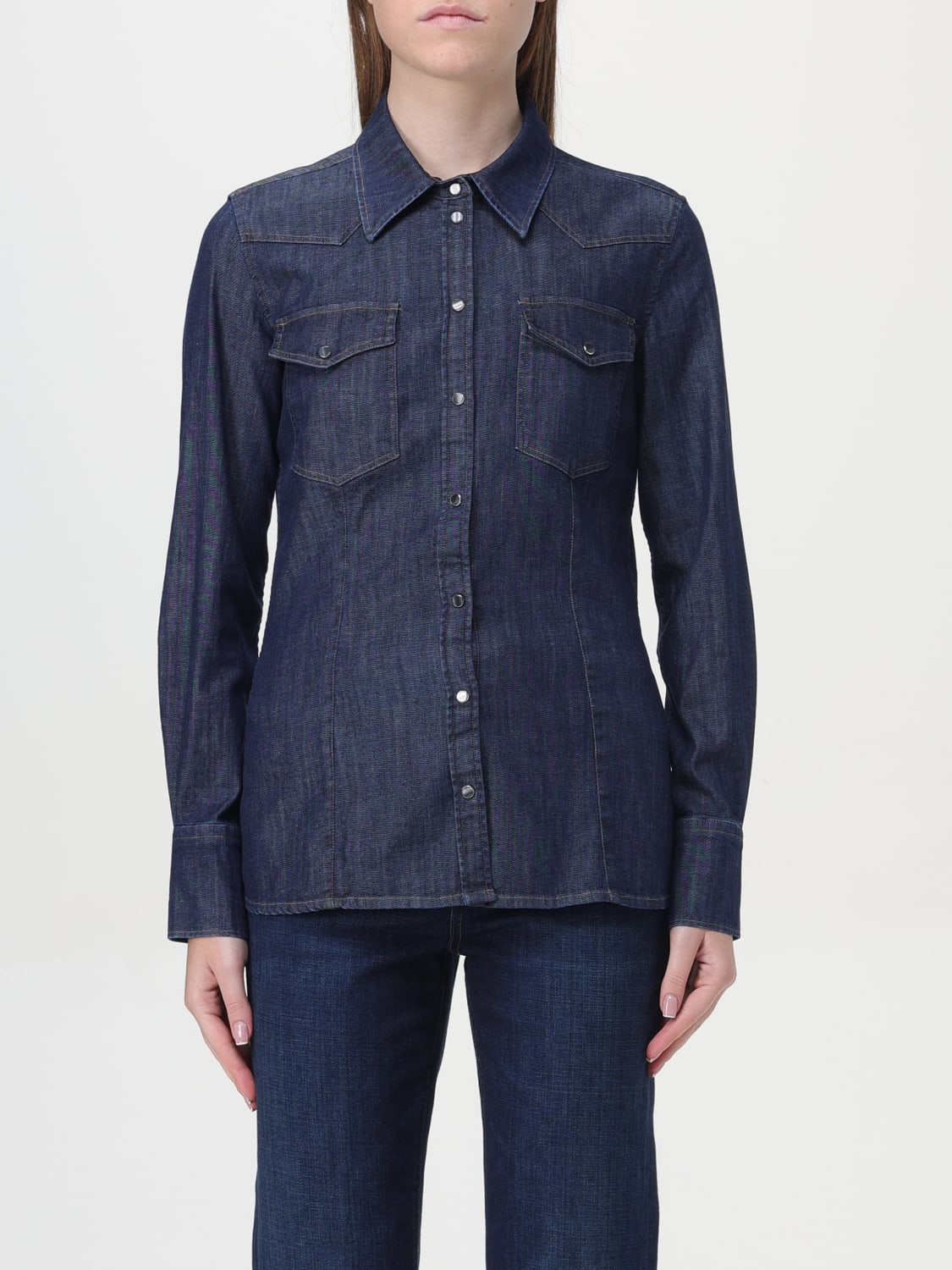 DONDUP CAMICIA: Camicia di jeans Dondup, Denim - Img 1