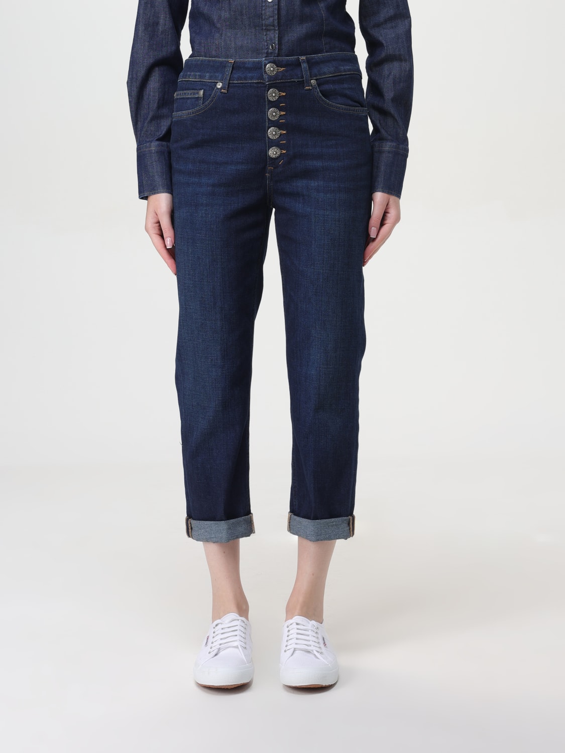 Giglio Pantalone cropped Dondup