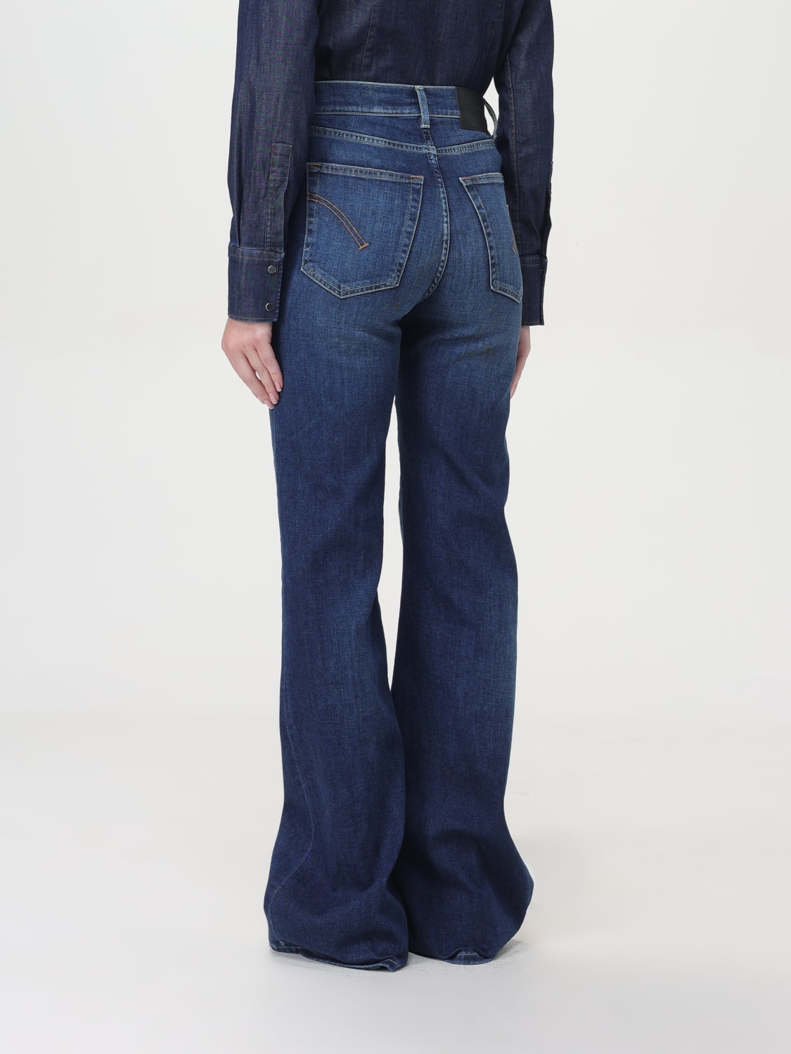 DONDUP JEANS: Jeasn a zampa Dondup, Denim - Img 2