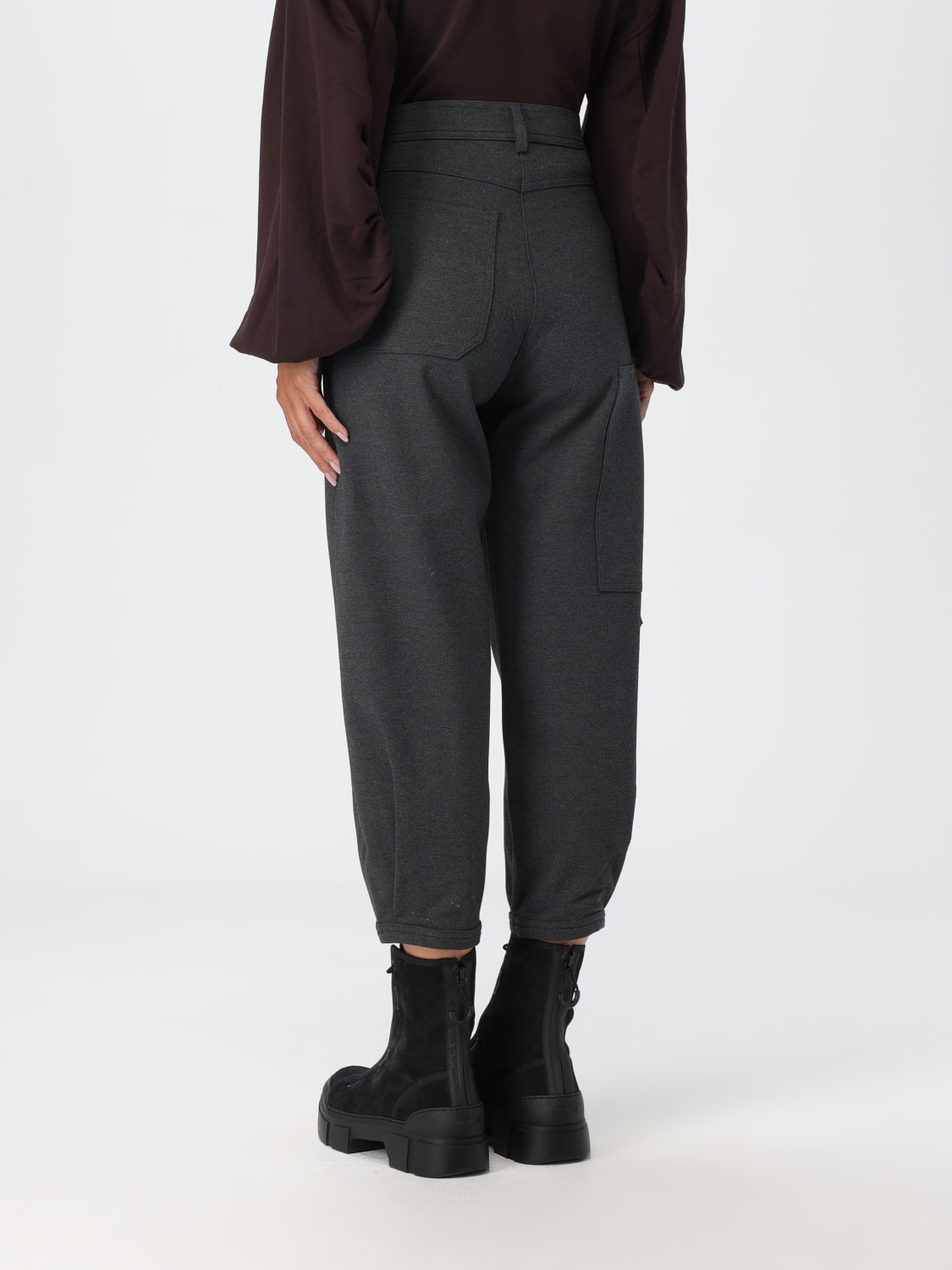 PINKO PANTS: Pants woman Pinko, Grey - Img 2