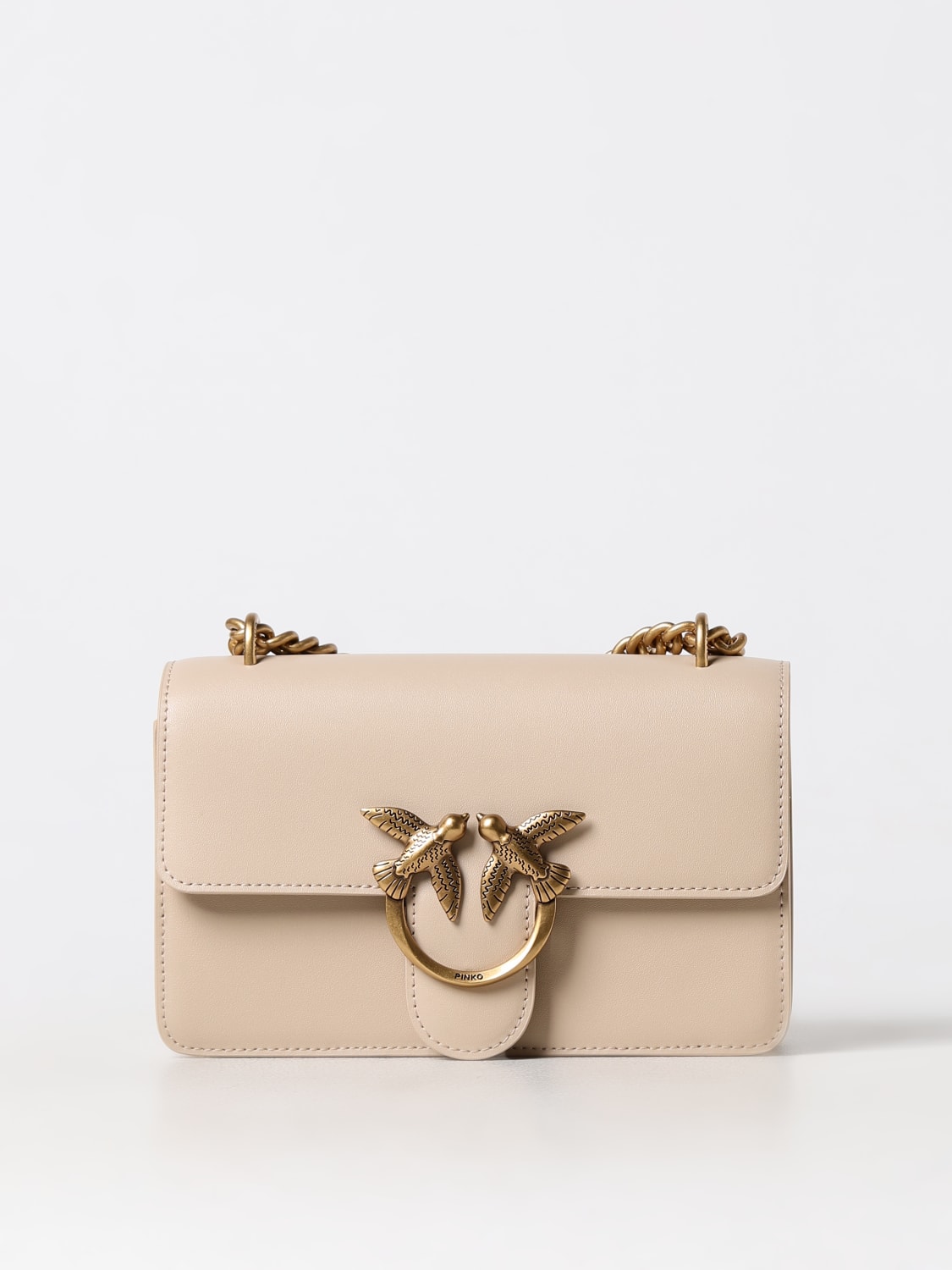 PINKO MINI-TASCHE: Schultertasche damen Pinko, Beige - Img 1