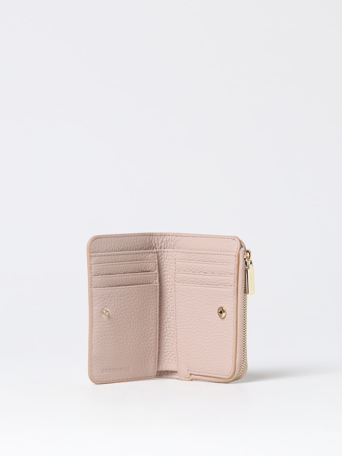 COCCINELLE WALLET: Wallet woman Coccinelle, Blush Pink - Img 2