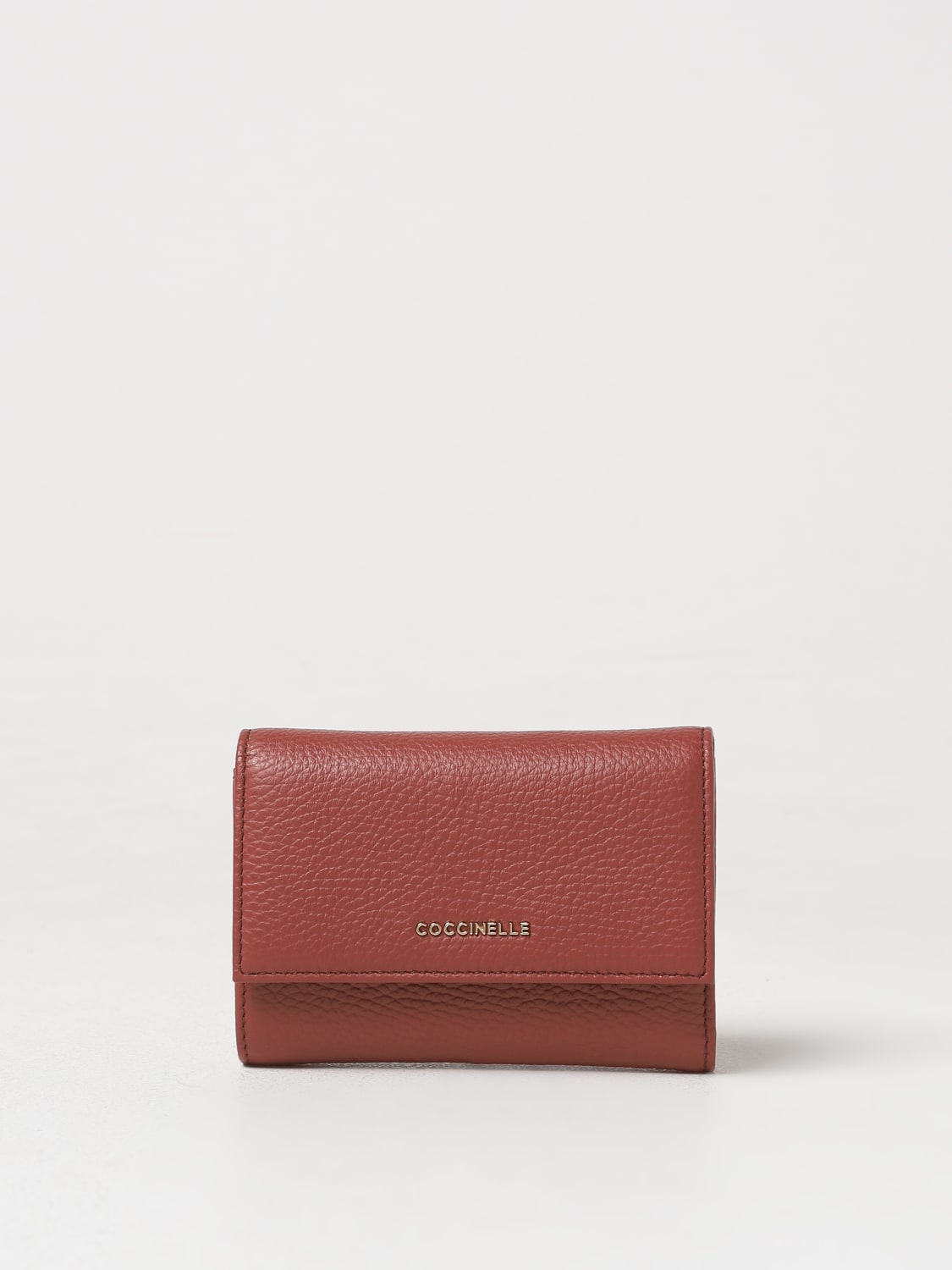 COCCINELLE WALLET: Wallet woman Coccinelle, Brown - Img 1