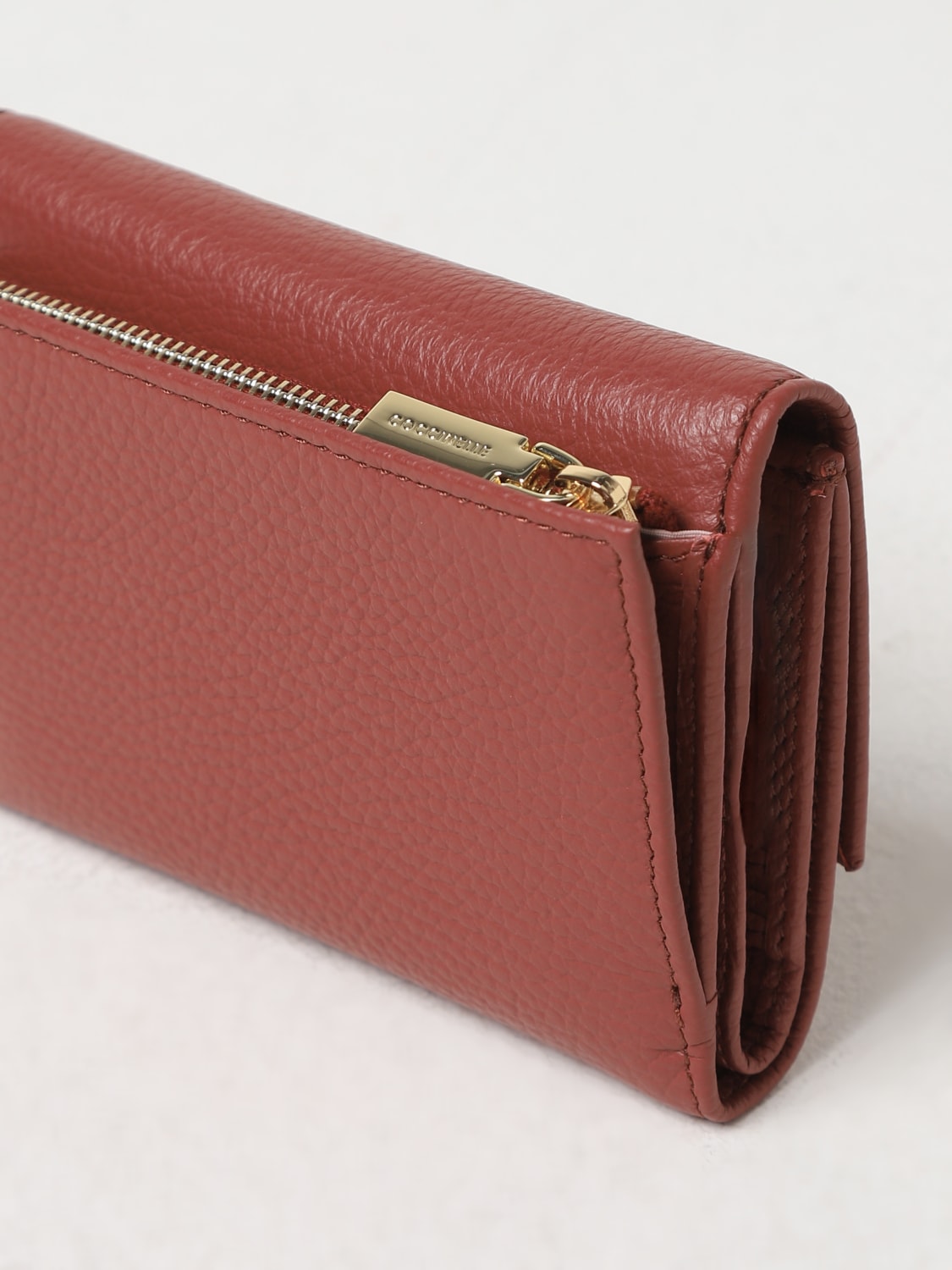 COCCINELLE WALLET: Wallet woman Coccinelle, Brown - Img 4