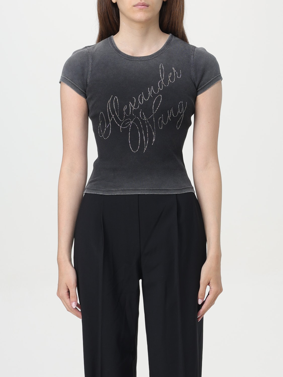 Giglio T-shirt crop Alexander Wang