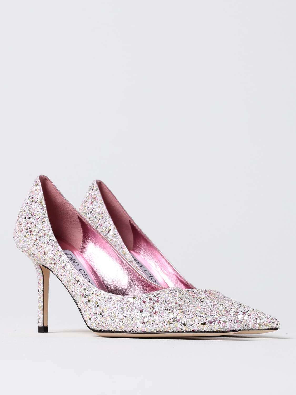 JIMMY CHOO PUMPS: Pumps woman Jimmy Choo, Pink - Img 2