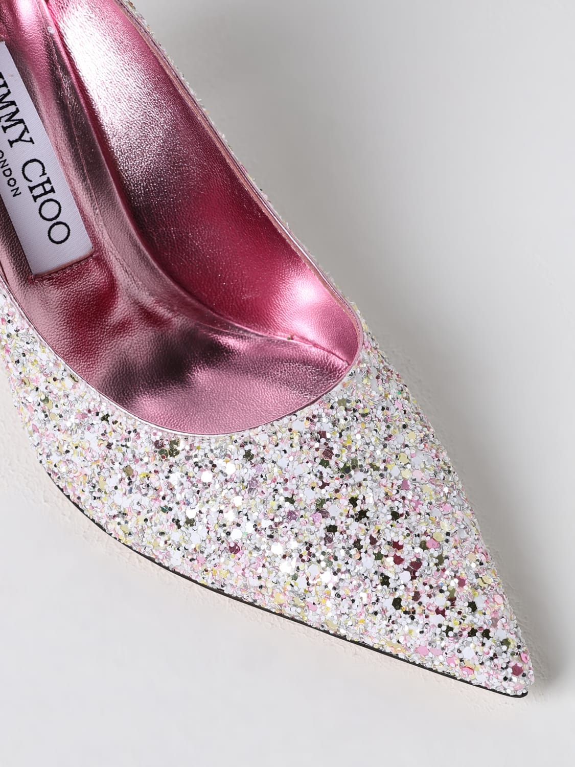 JIMMY CHOO PUMPS: Pumps woman Jimmy Choo, Pink - Img 4