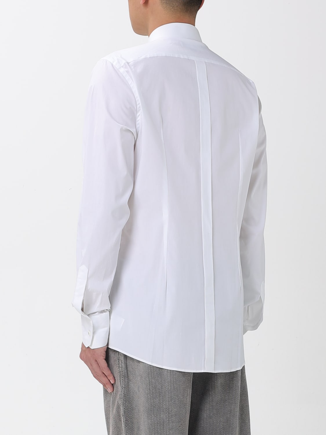 DOLCE & GABBANA CAMISA: Camisa hombre Dolce & Gabbana, Blanco - Img 3