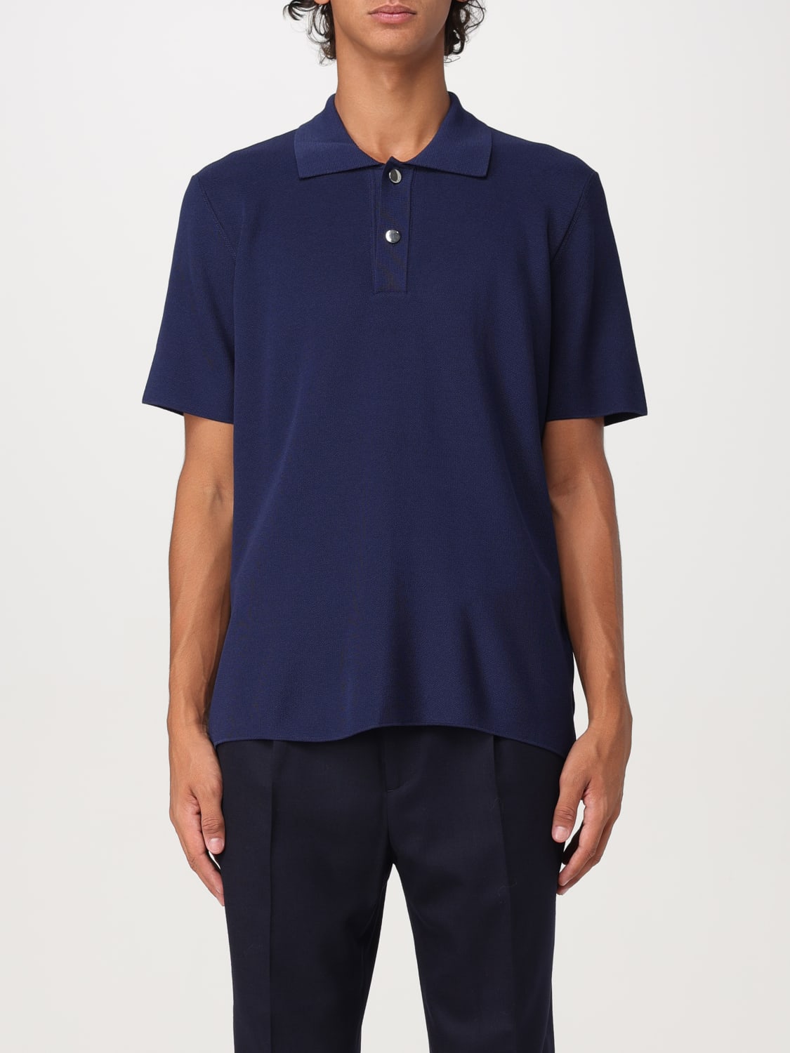 JACQUEMUS POLO: Polo homme Jacquemus, Bleu - Img 1