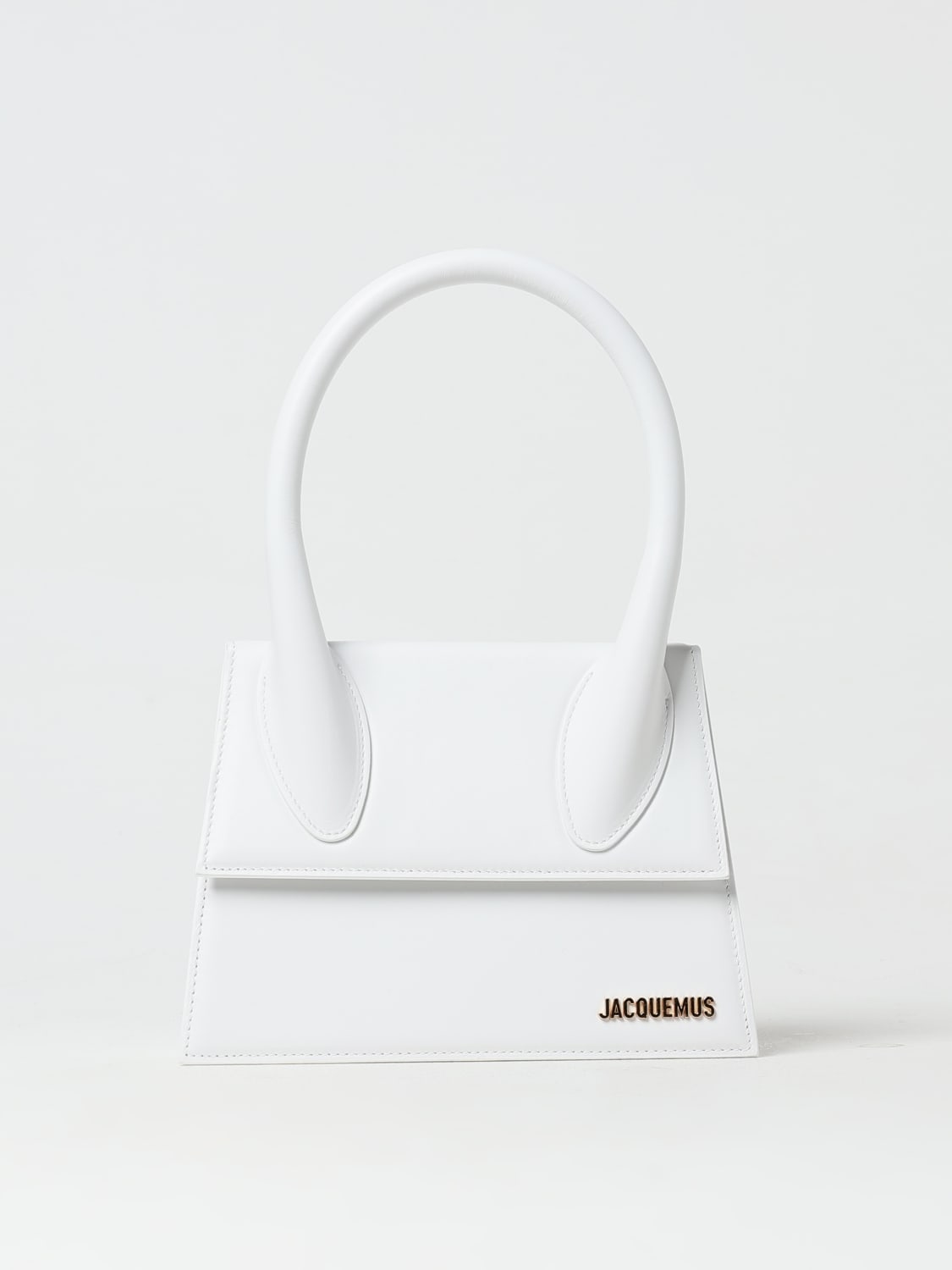 JACQUEMUS HANDBAG: Shoulder bag woman Jacquemus, White - Img 1