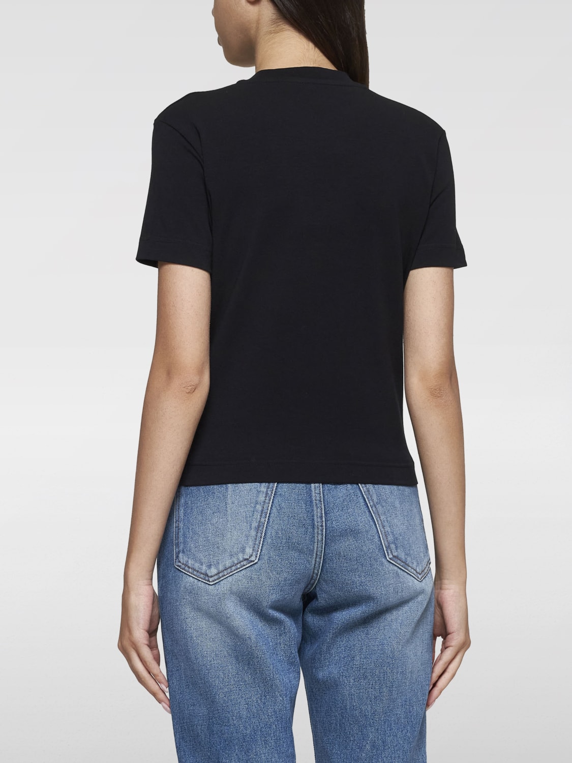 JACQUEMUS T-SHIRT: T-shirt woman Jacquemus, Black - Img 2