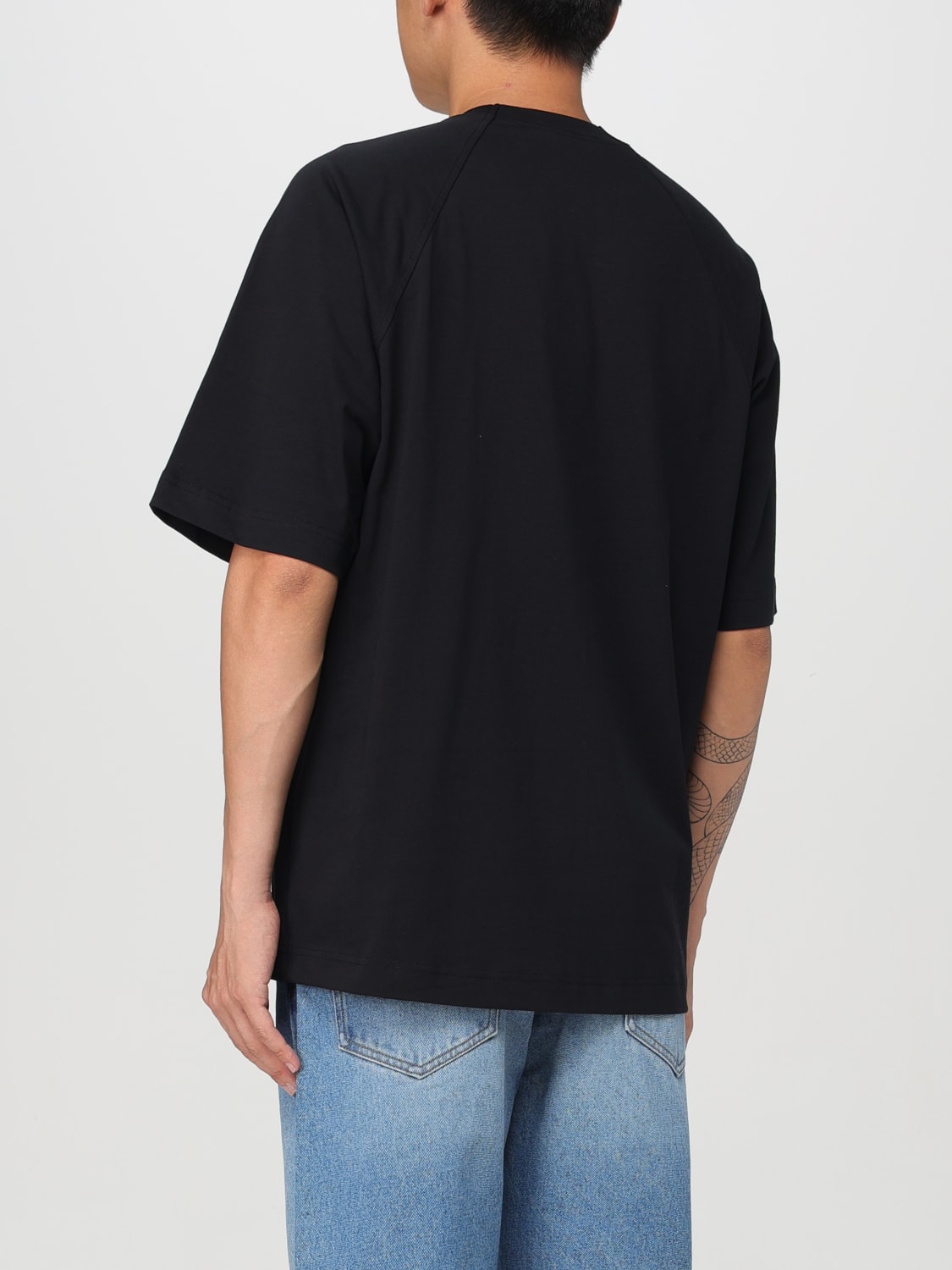 JACQUEMUS T-SHIRT: T-shirt men Jacquemus, Black - Img 3