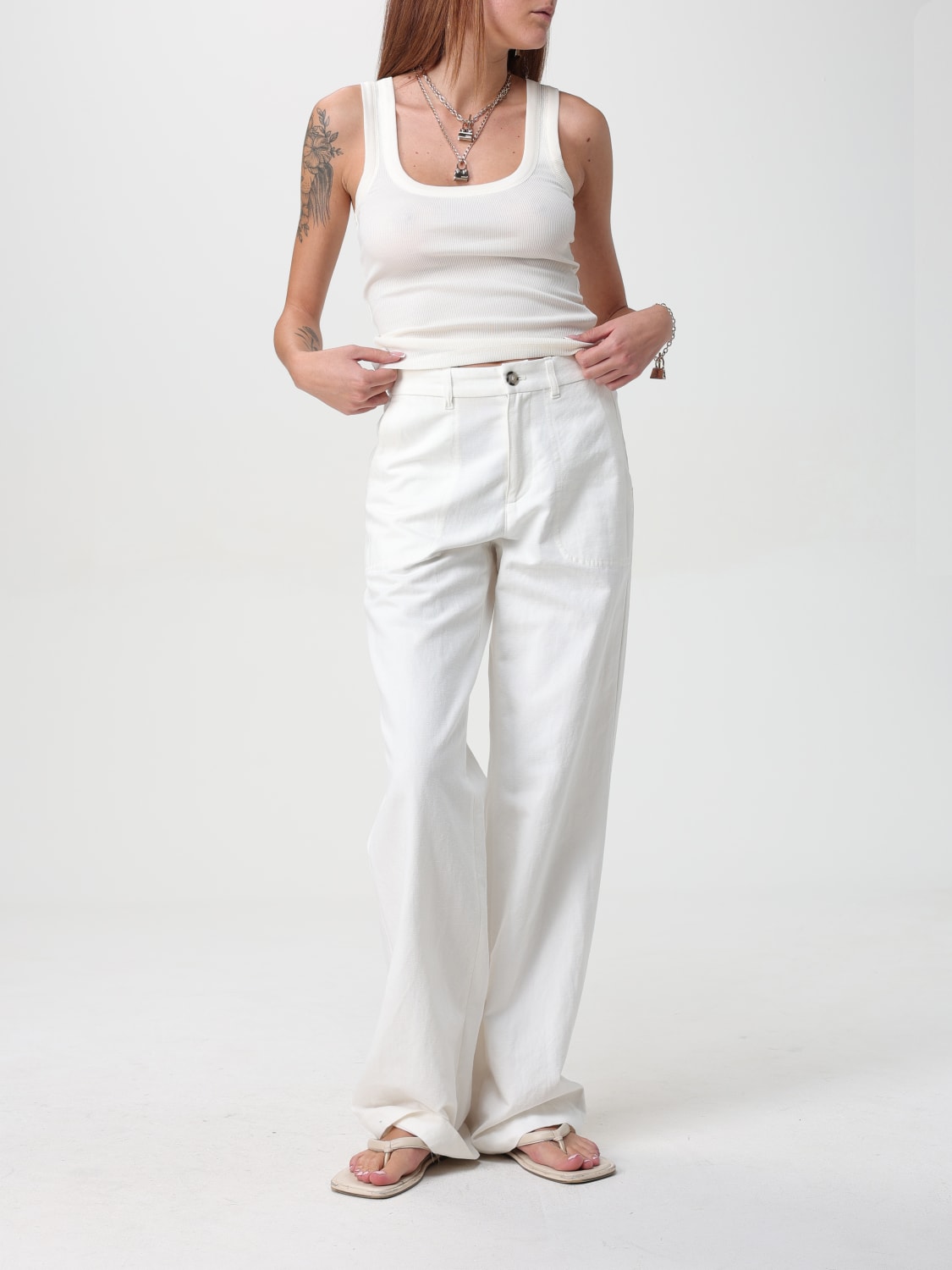 JACQUEMUS TOP: Top damen Jacquemus, Weiß - Img 2