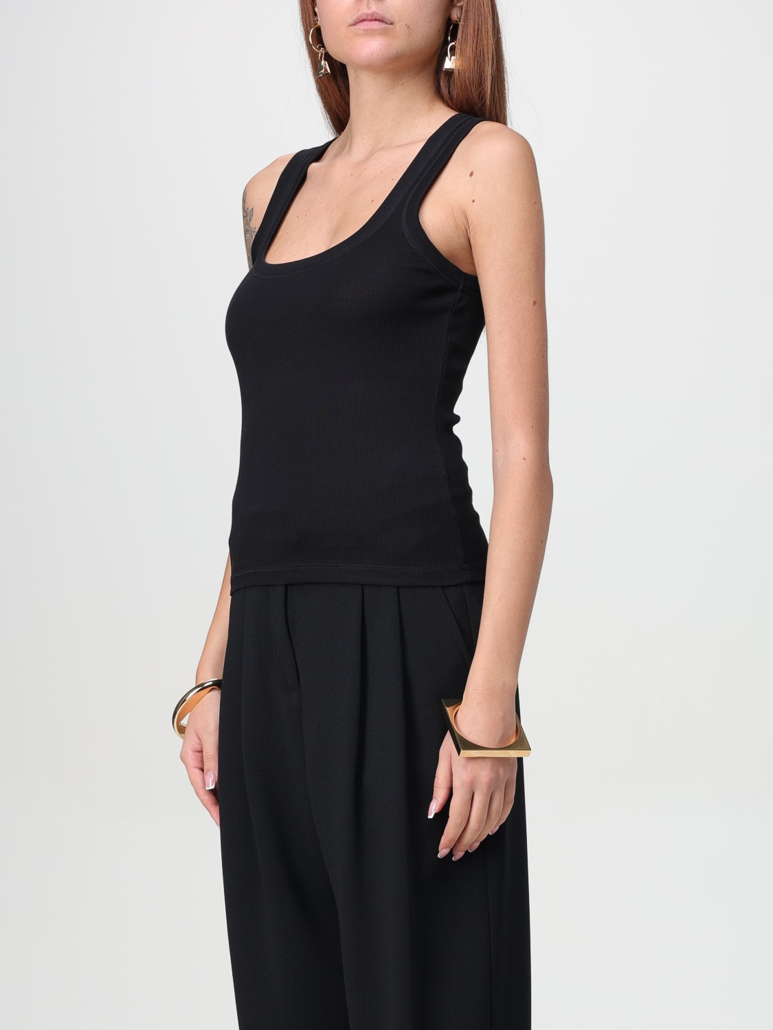 JACQUEMUS TOP: Top woman Jacquemus, Black - Img 4