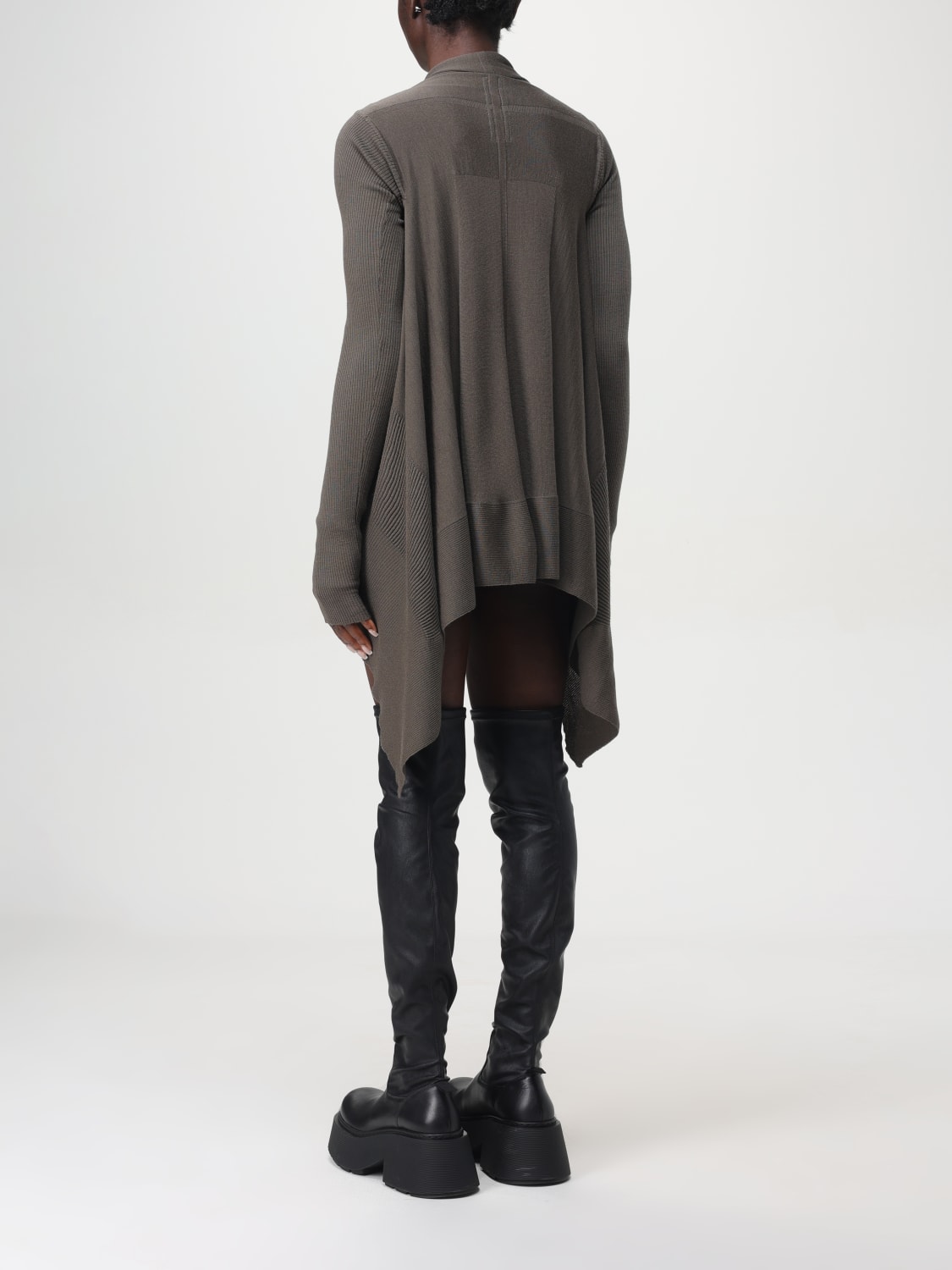 Rick Owens - Rick Owens カーディガン レディース RICK OWENS：カーディガン レディース - グレー | GIGLIO.COM