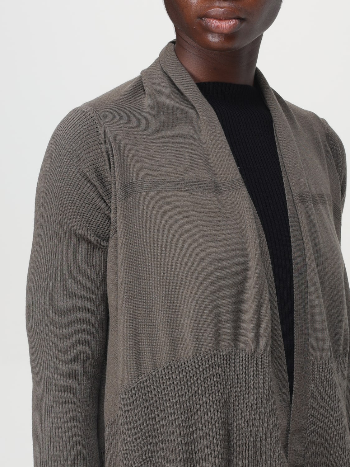 RICK OWENS：カーディガン レディース - グレー | GIGLIO.COM