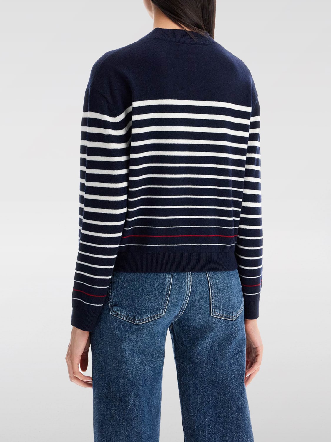 A.P.C. MAGLIA: Maglia A.P.C. in lana a righe , Blue - Img 2