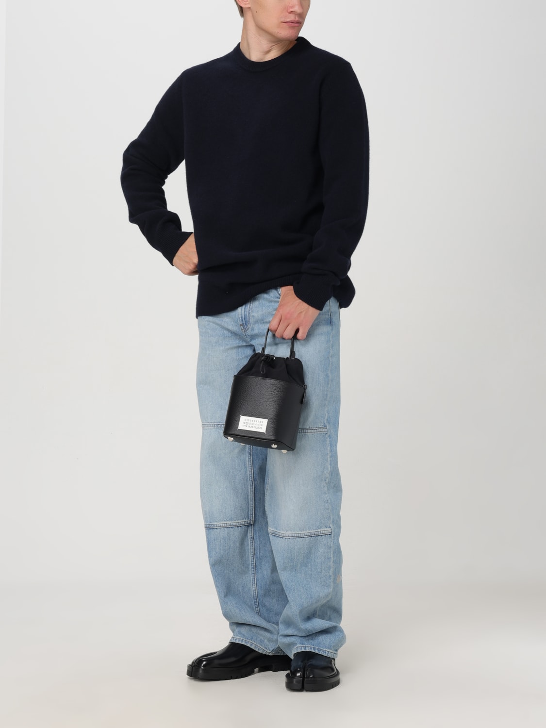 MAISON MARGIELA SWEATER: Sweater men Maison Margiela, Blue - Img 2