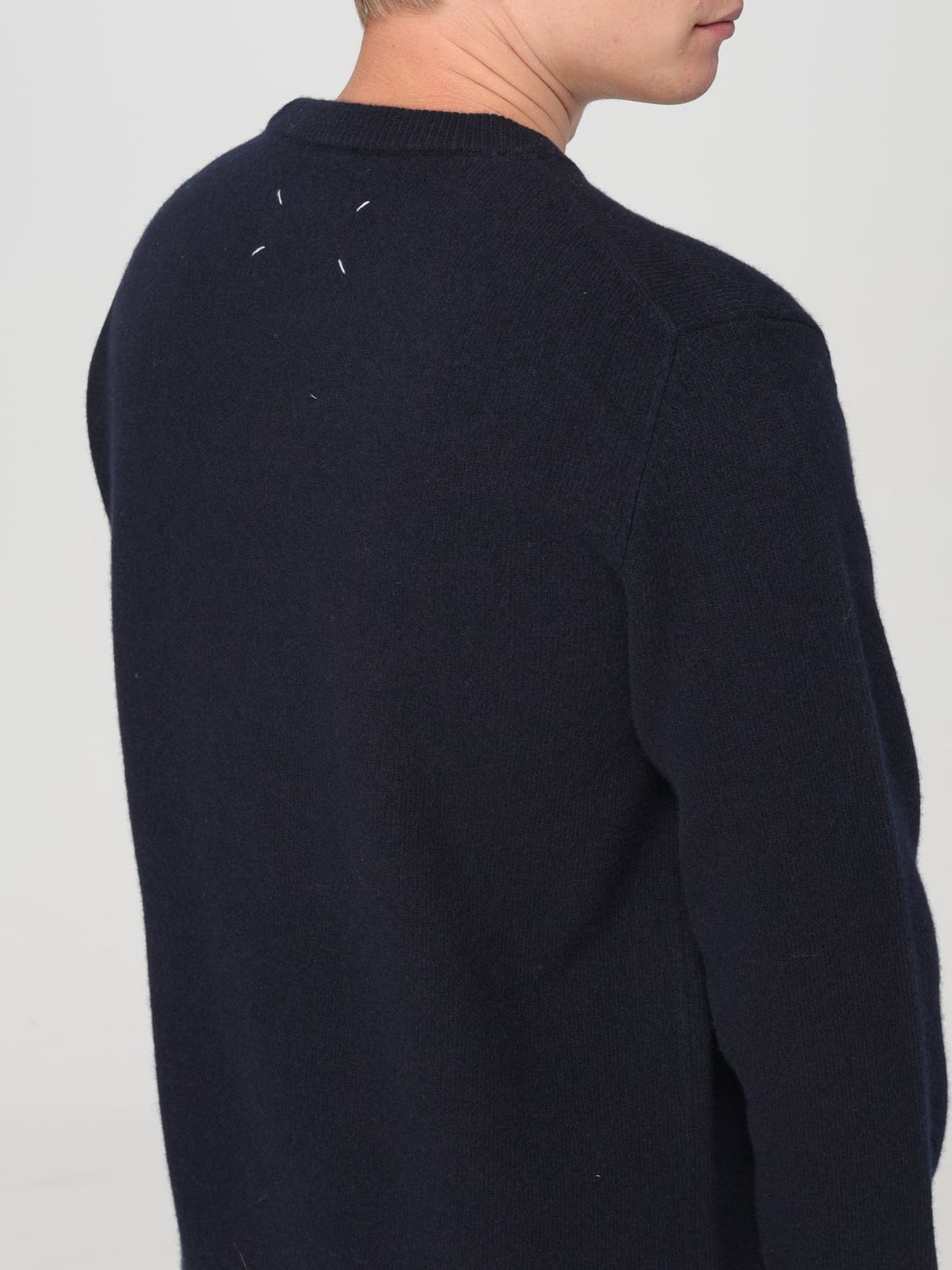 MAISON MARGIELA SWEATER: Sweater men Maison Margiela, Blue - Img 5