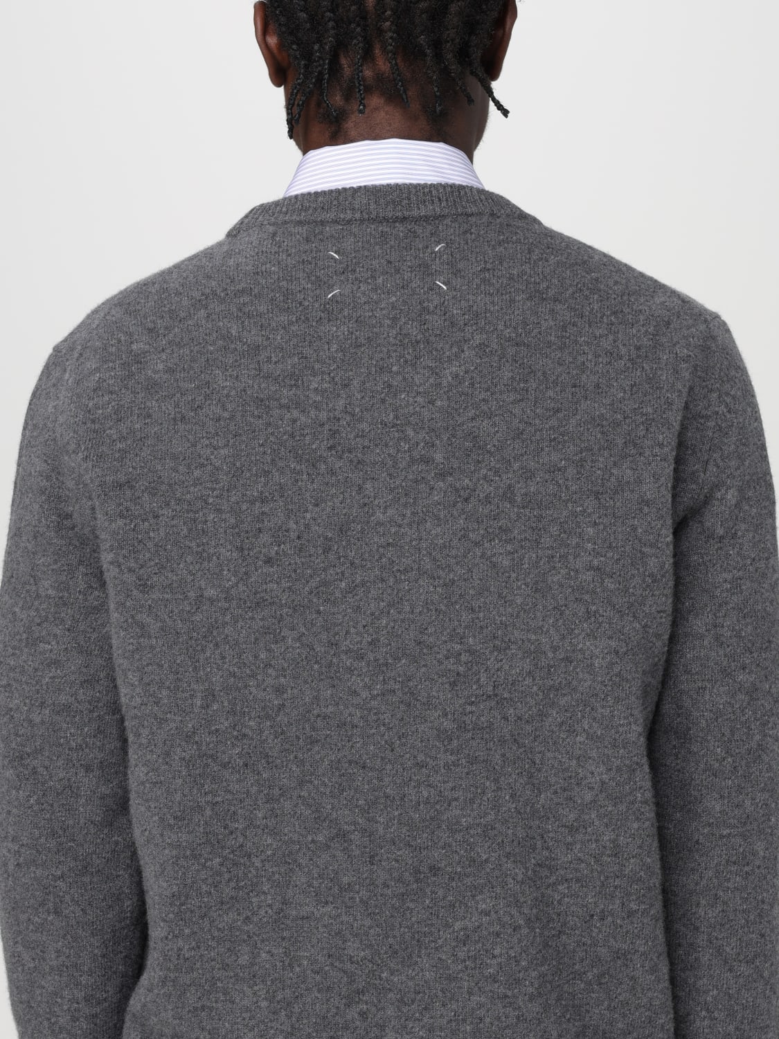 MAISON MARGIELA SWEATER: Sweater men Maison Margiela, Grey - Img 5