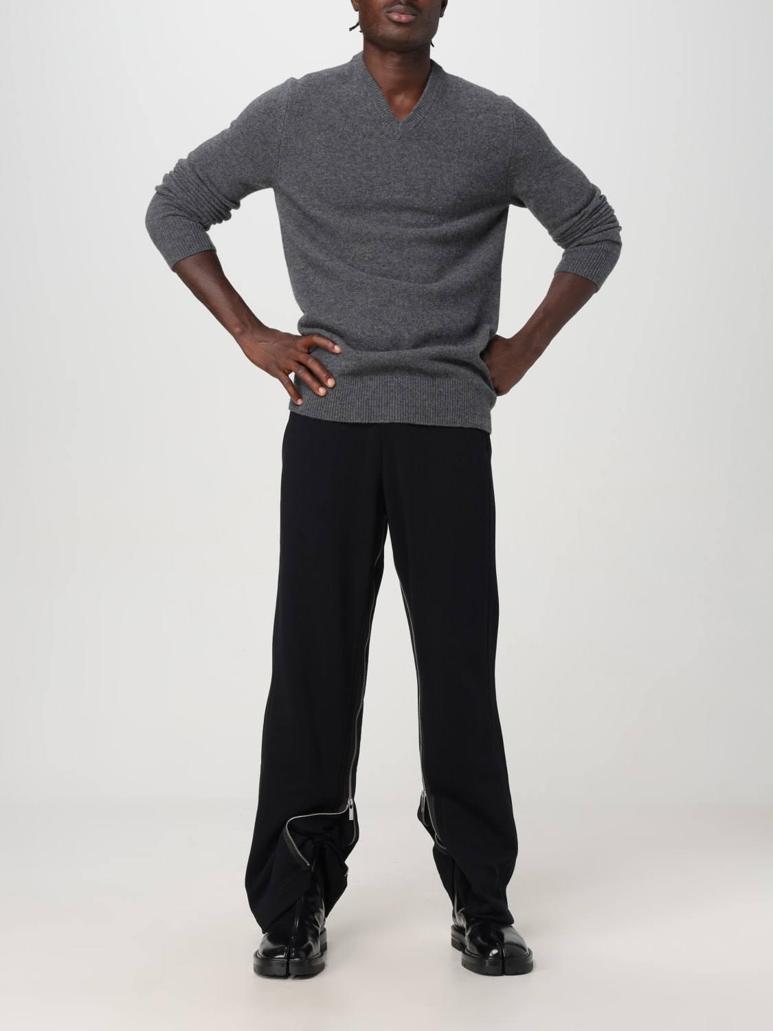 MAISON MARGIELA SWEATER: Sweater men Maison Margiela, Grey - Img 2