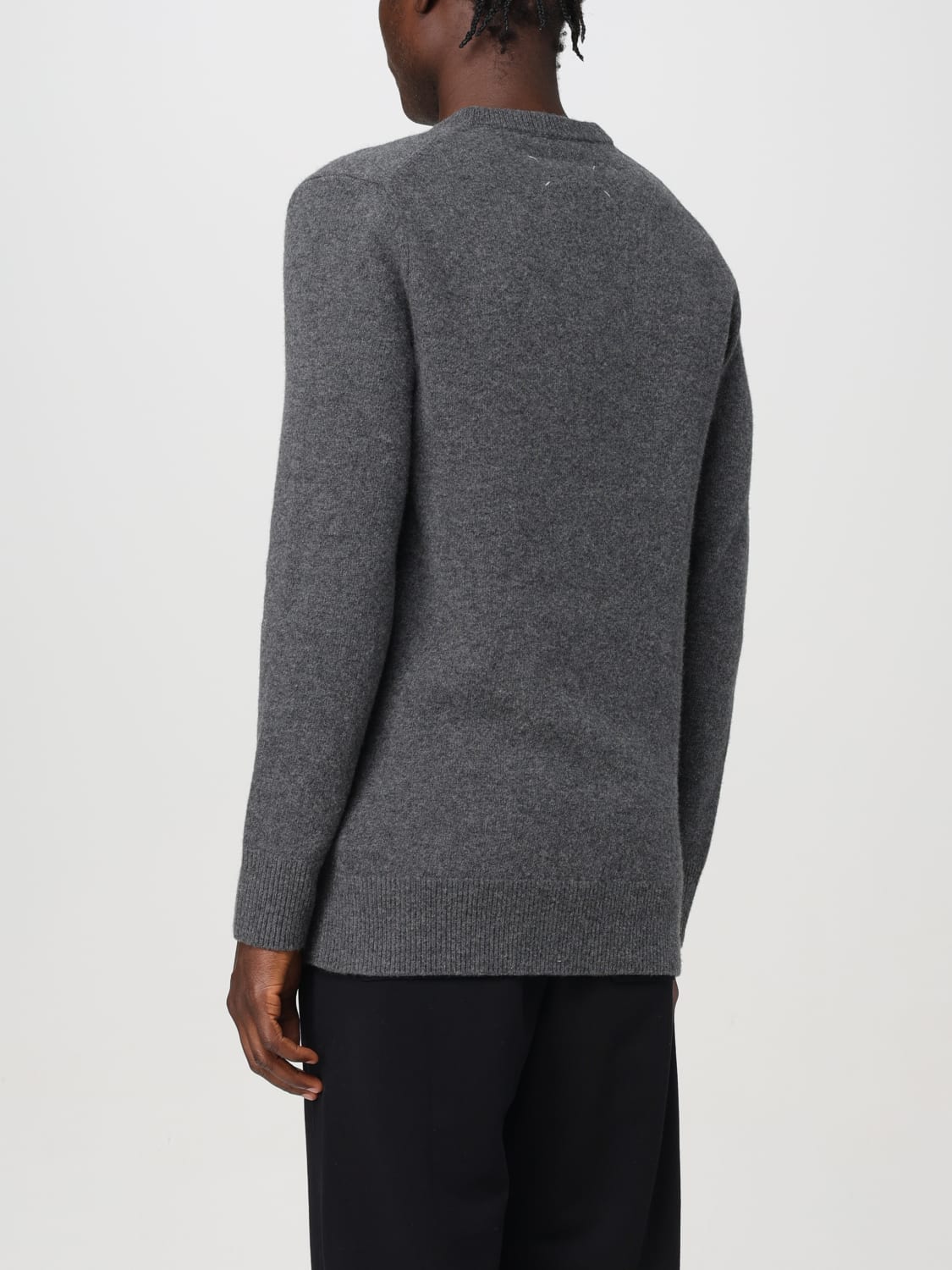 MAISON MARGIELA SWEATER: Sweater men Maison Margiela, Grey - Img 3