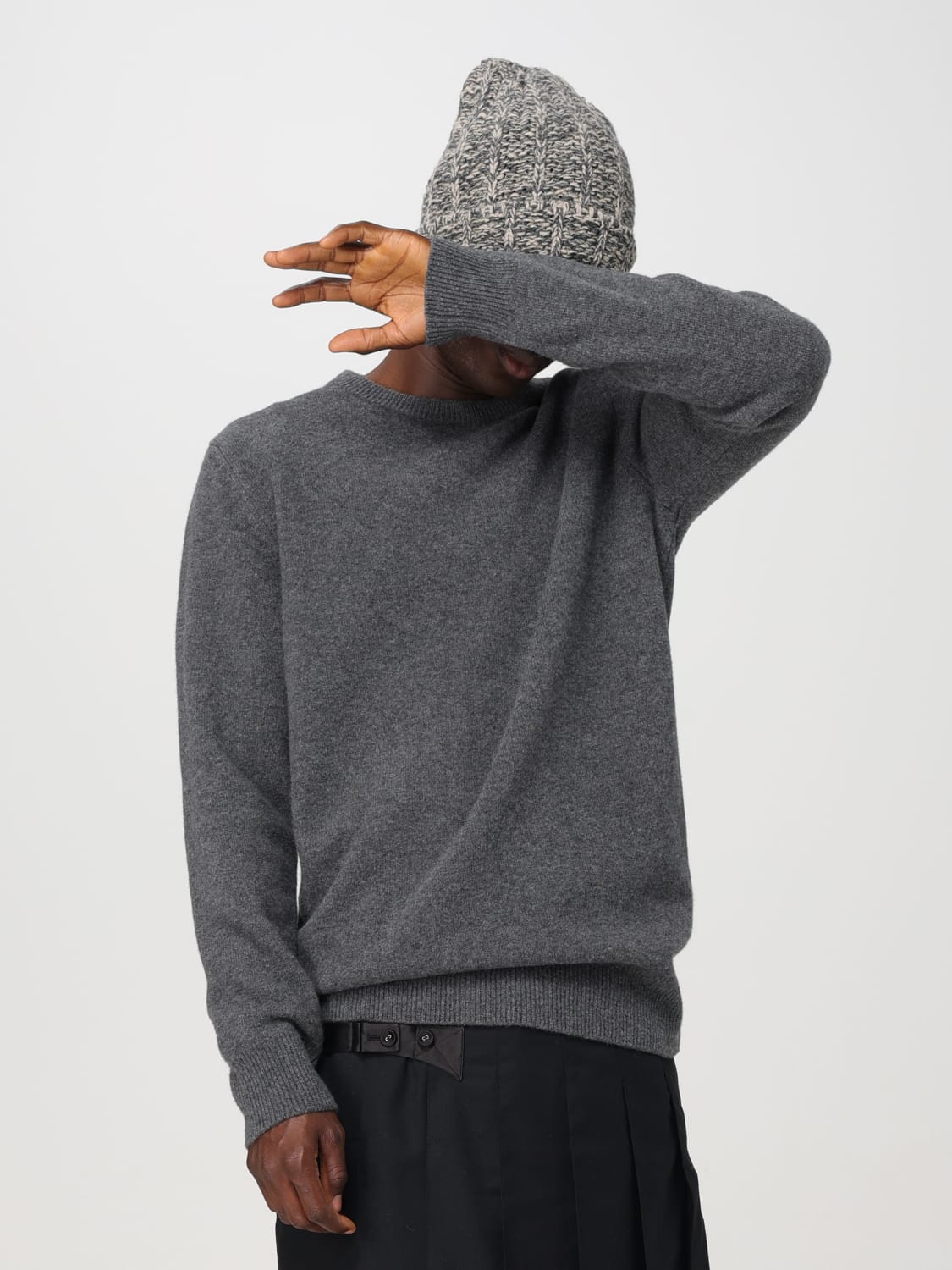 MAISON MARGIELA HAT: Hat men Maison Margiela, Grey - Img 2