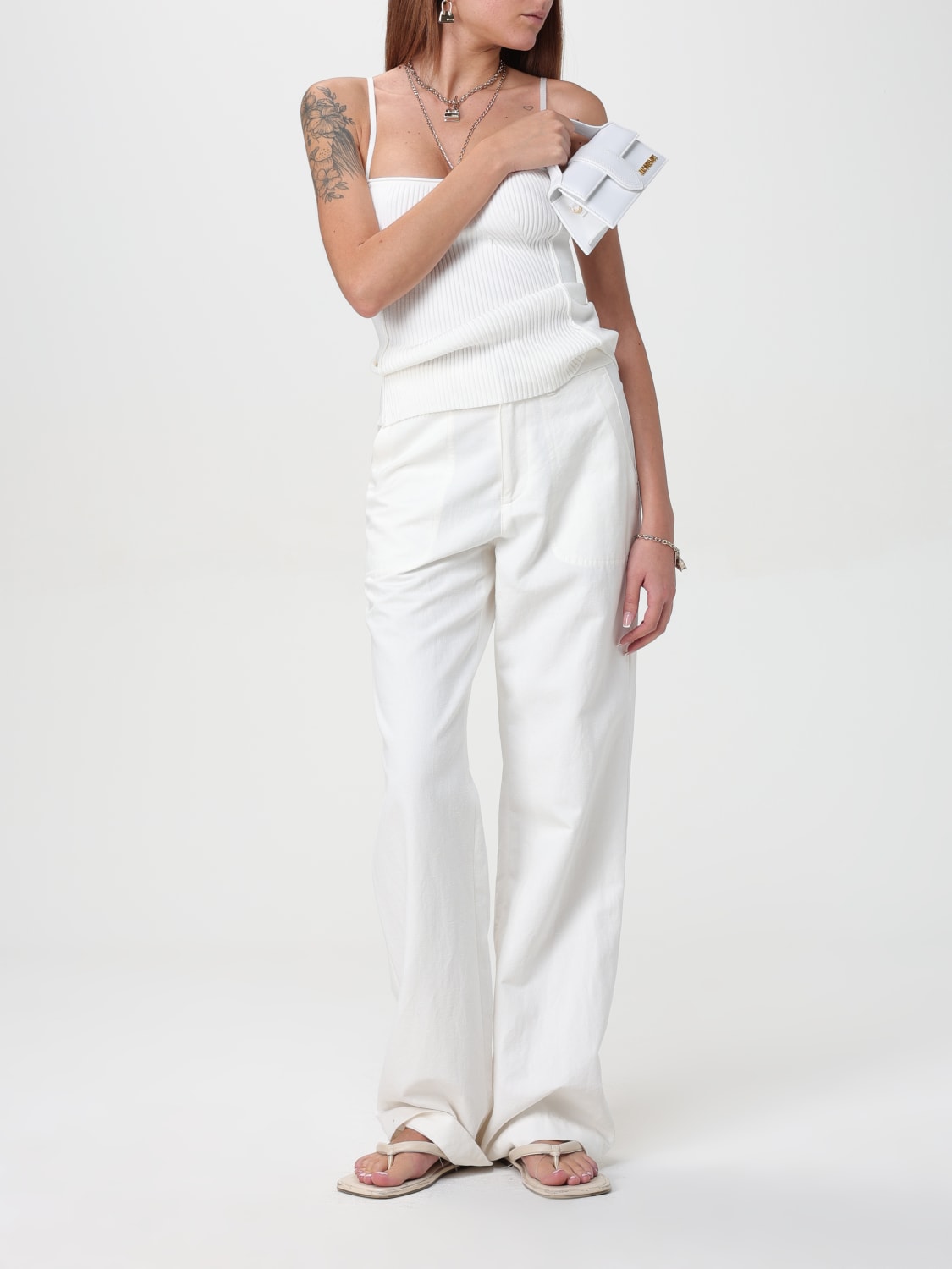 JACQUEMUS TOP: Top woman Jacquemus, White - Img 2