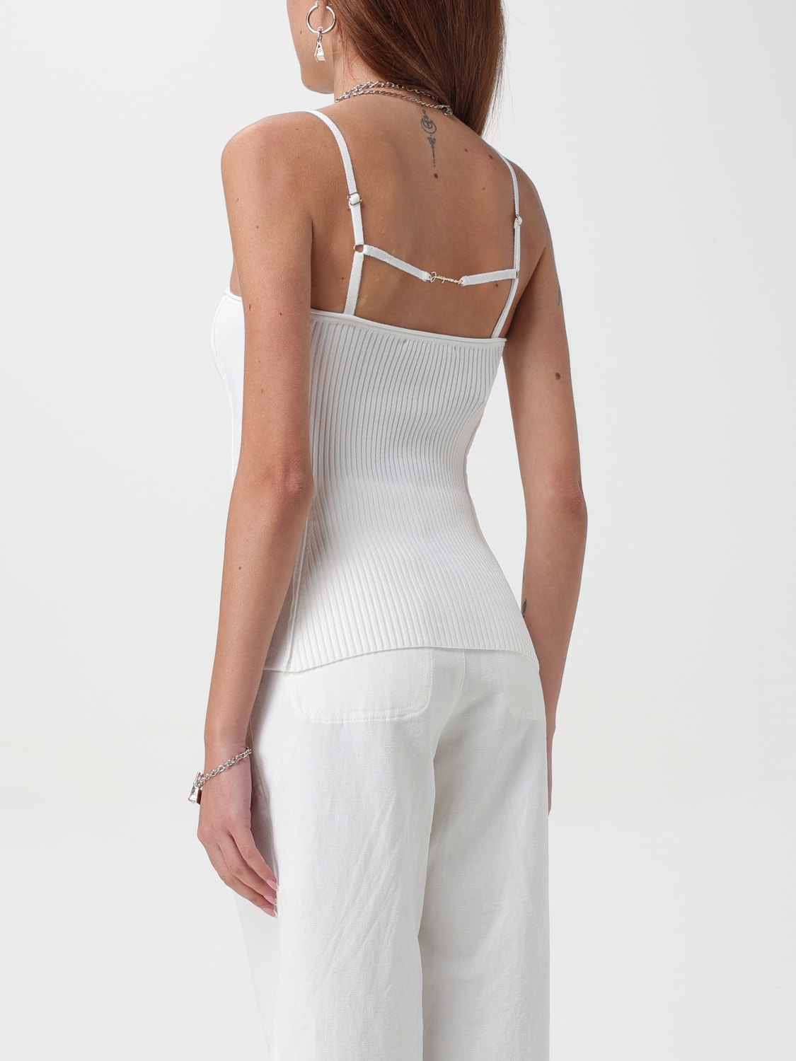 JACQUEMUS TOP: Top woman Jacquemus, White - Img 3