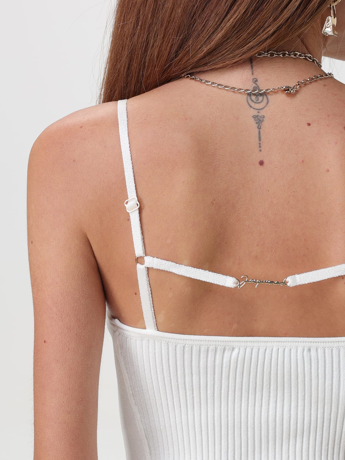 JACQUEMUS TOP: Top femme Jacquemus, Blanc - Img 5