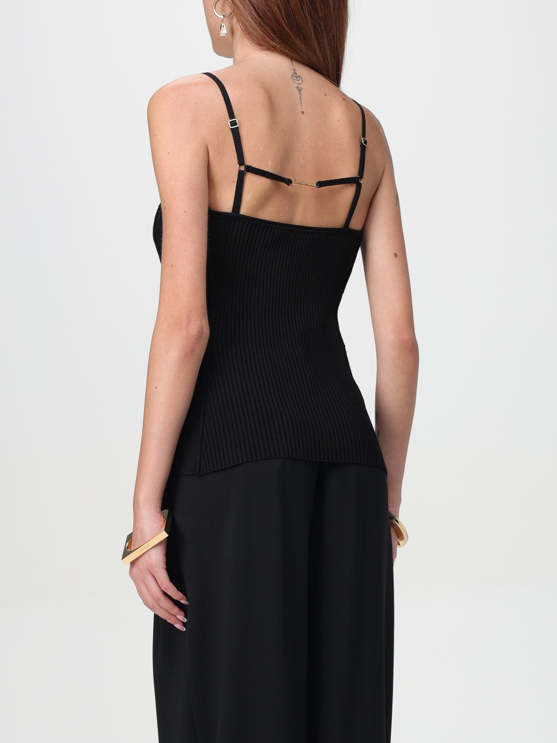 JACQUEMUS TOP: Top woman Jacquemus, Black - Img 3