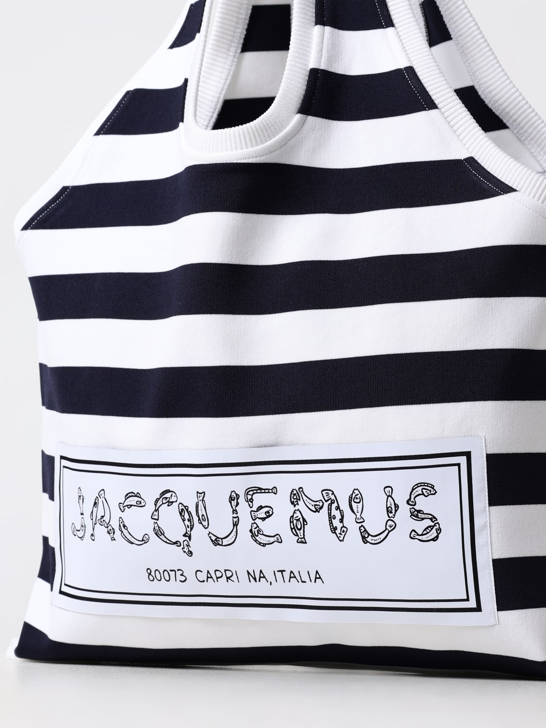 JACQUEMUS 托特包: 肩包 女士 Jacquemus, 海军蓝 - Img 4