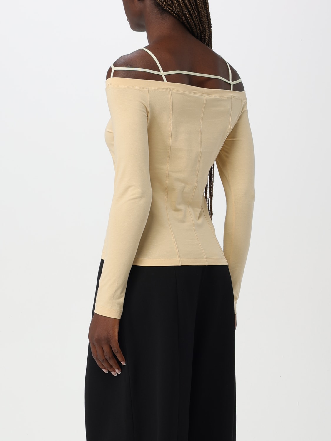 JACQUEMUS TOP: Top woman Jacquemus, Ivory - Img 3