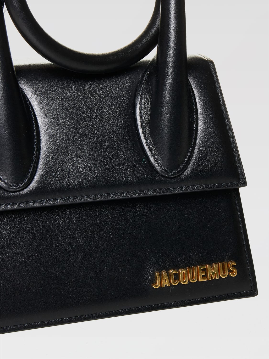 JACQUEMUS MINI BAG: Shoulder bag woman Jacquemus, Black - Img 3