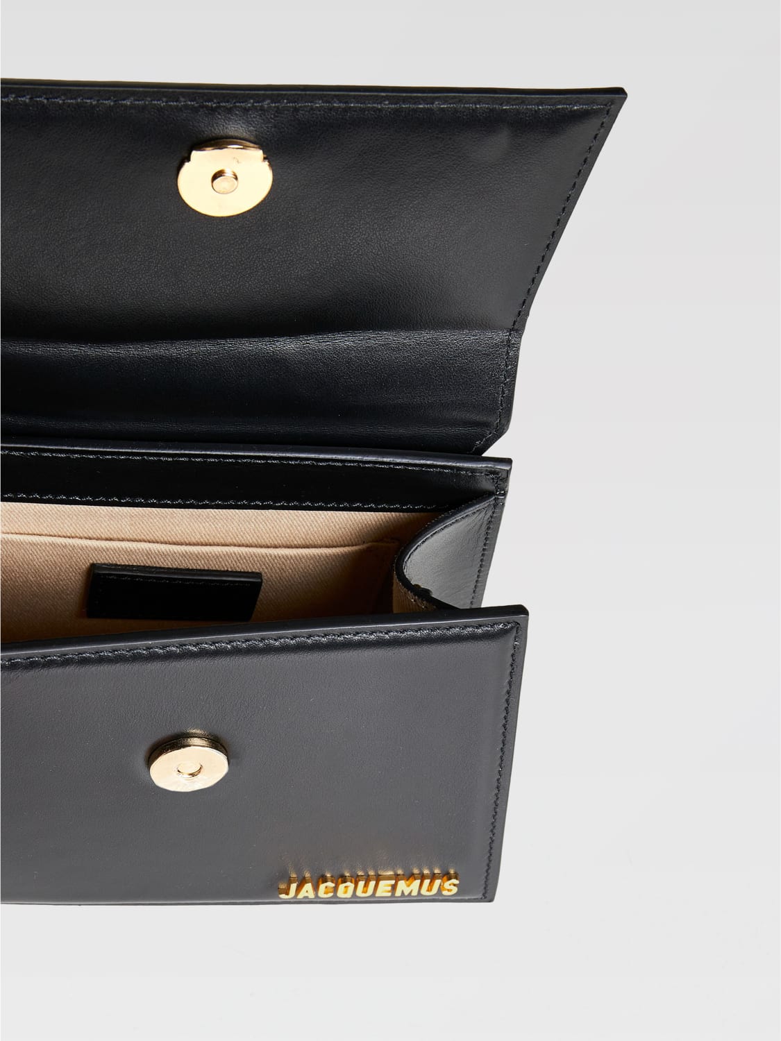 JACQUEMUS MINI BAG: Shoulder bag woman Jacquemus, Black - Img 4