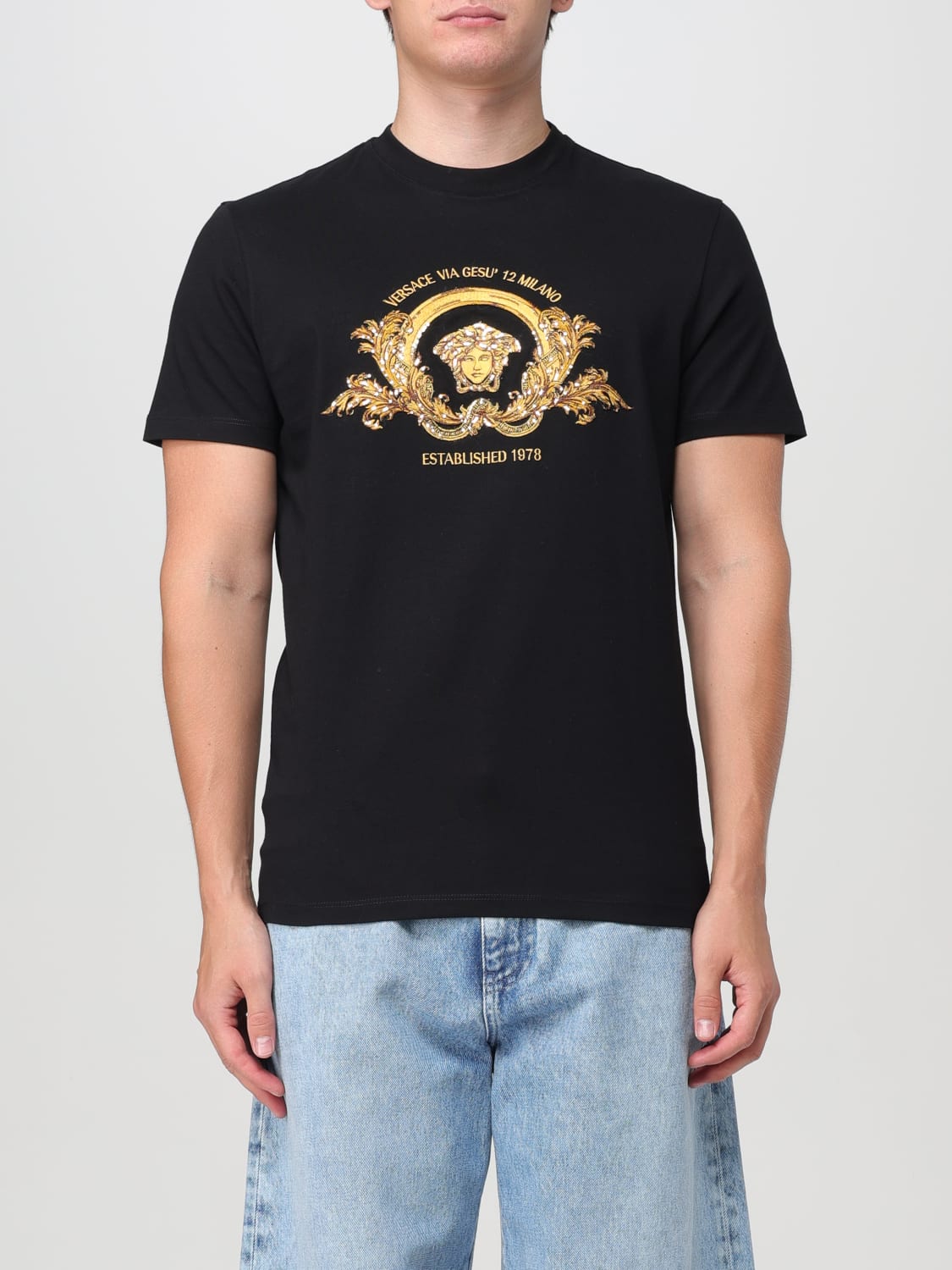 Giglio T-shirt Medusa Versace