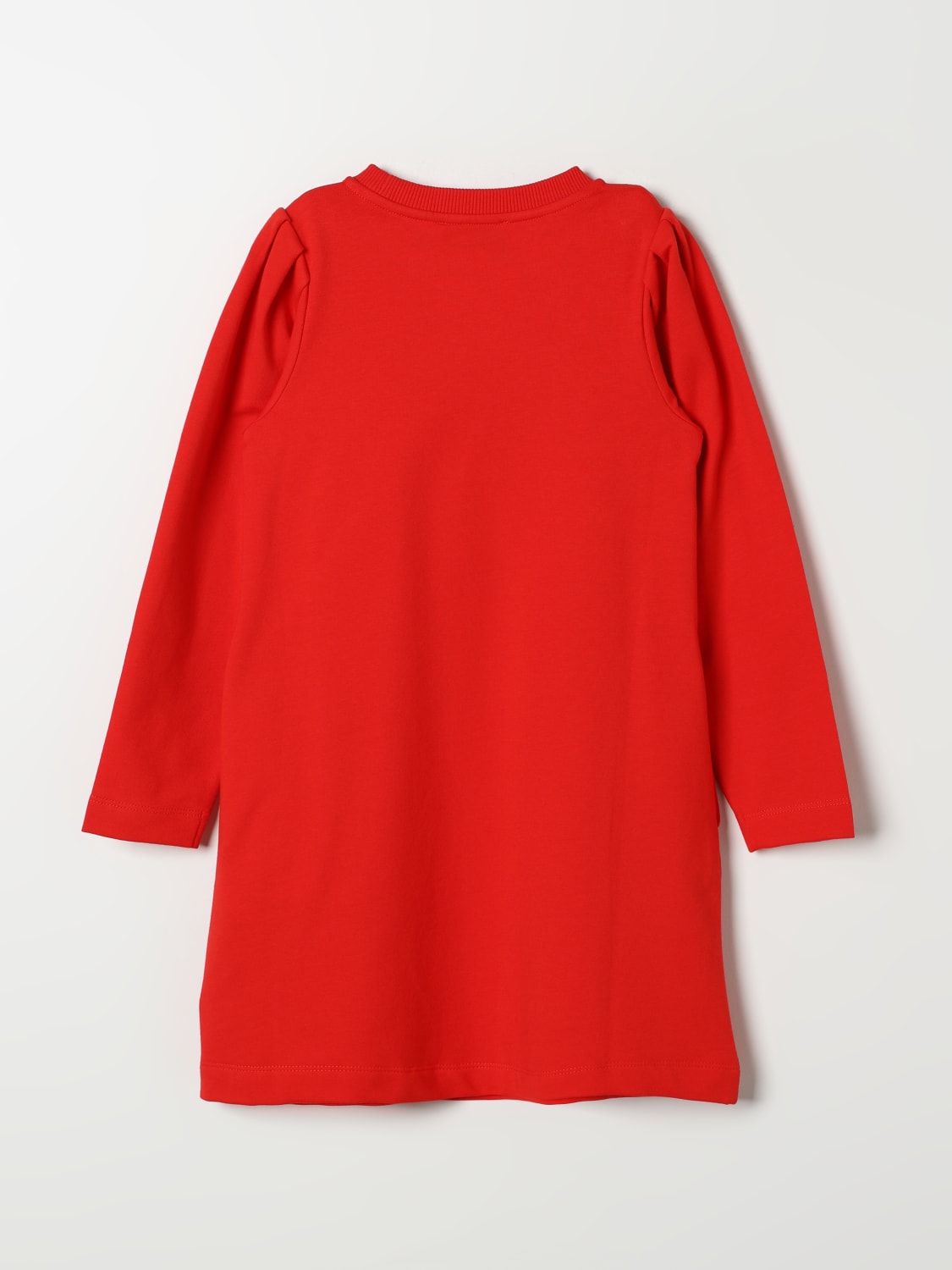 MOSCHINO ROBE: Robe enfant Moschino, Rouge - Img 2