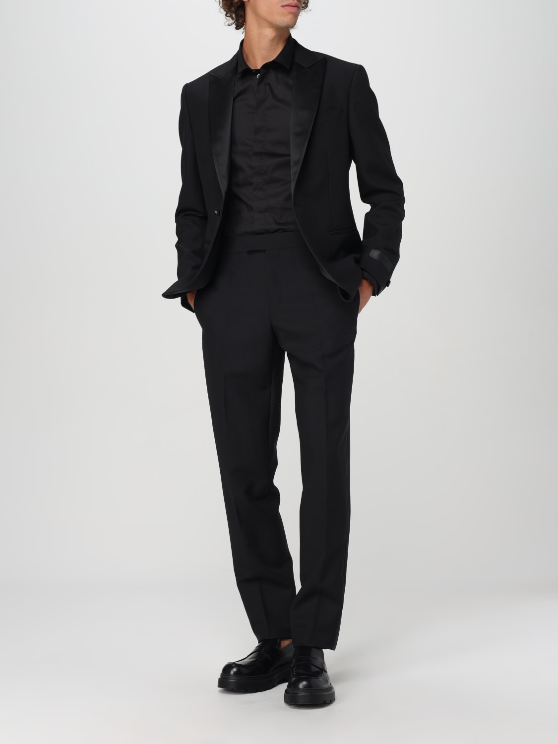 VERSACE BLAZER: Blazer men Versace, Black - Img 2