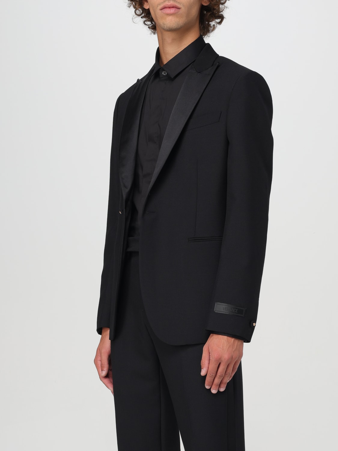 VERSACE BLAZER: Blazer homme Versace, Noir - Img 4