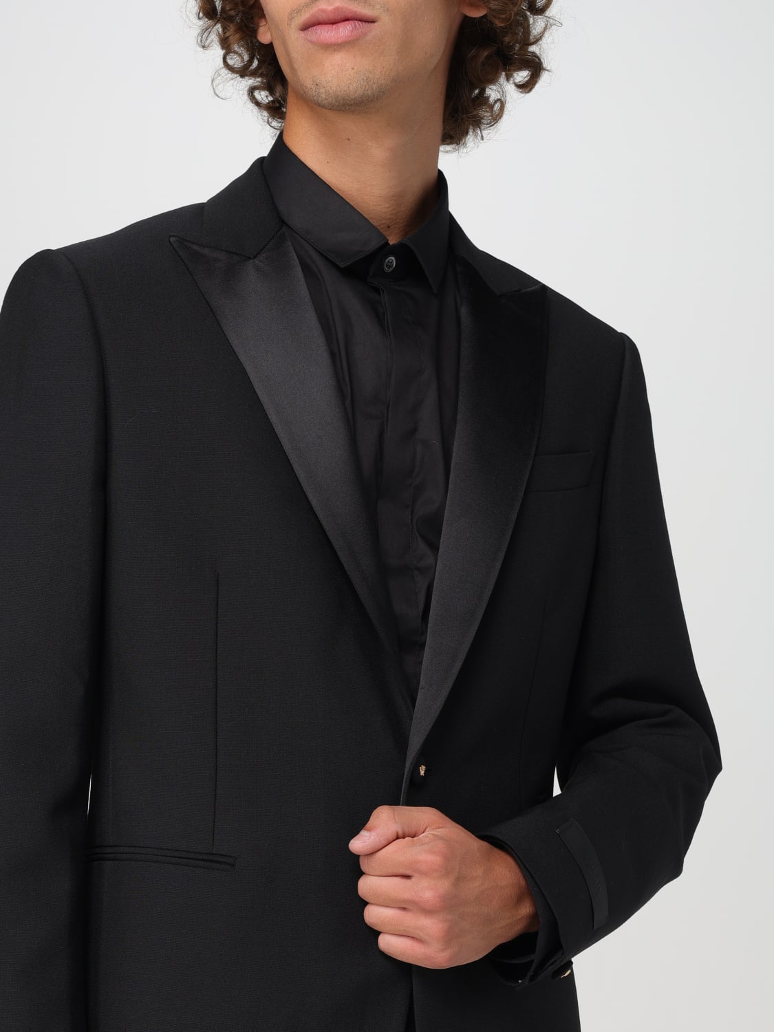 VERSACE BLAZER: Blazer homme Versace, Noir - Img 5