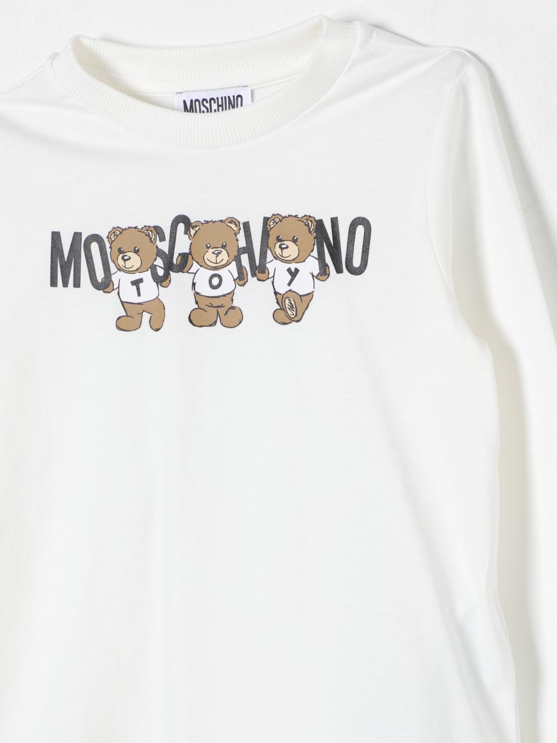 MOSCHINO T-SHIRT: T-shirt kids Moschino, White - Img 3