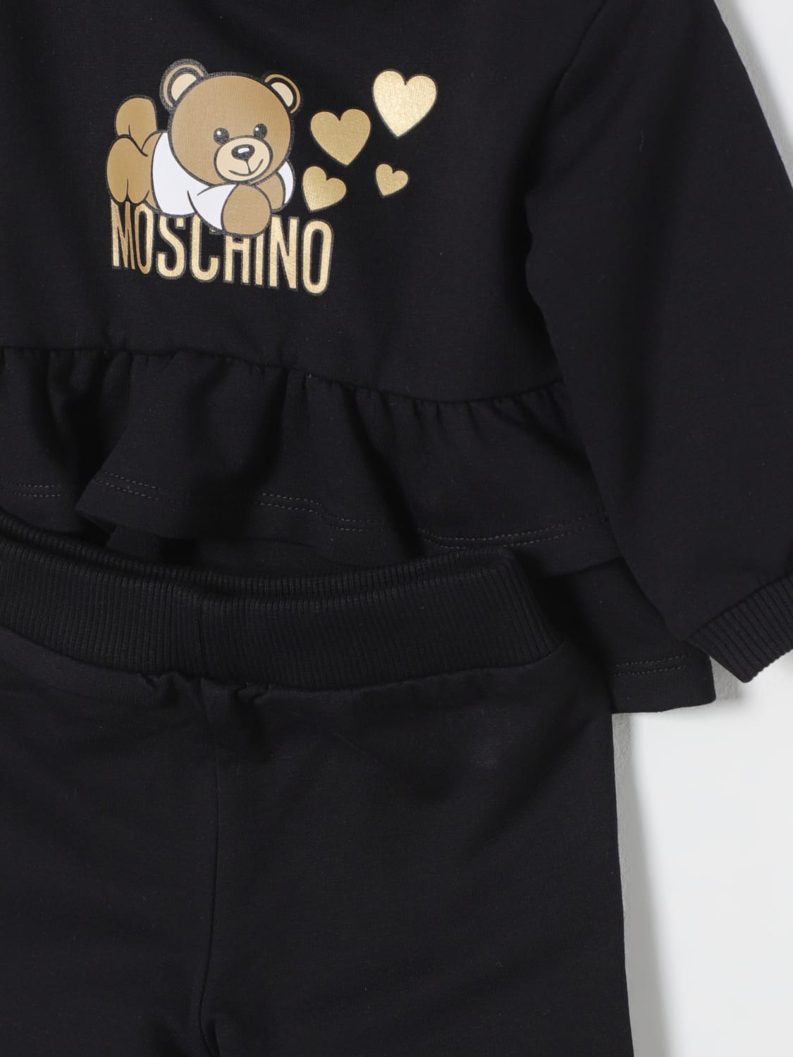 MOSCHINO 점프수트: 점프수트 남아 Moschino, 블랙 - Img 3