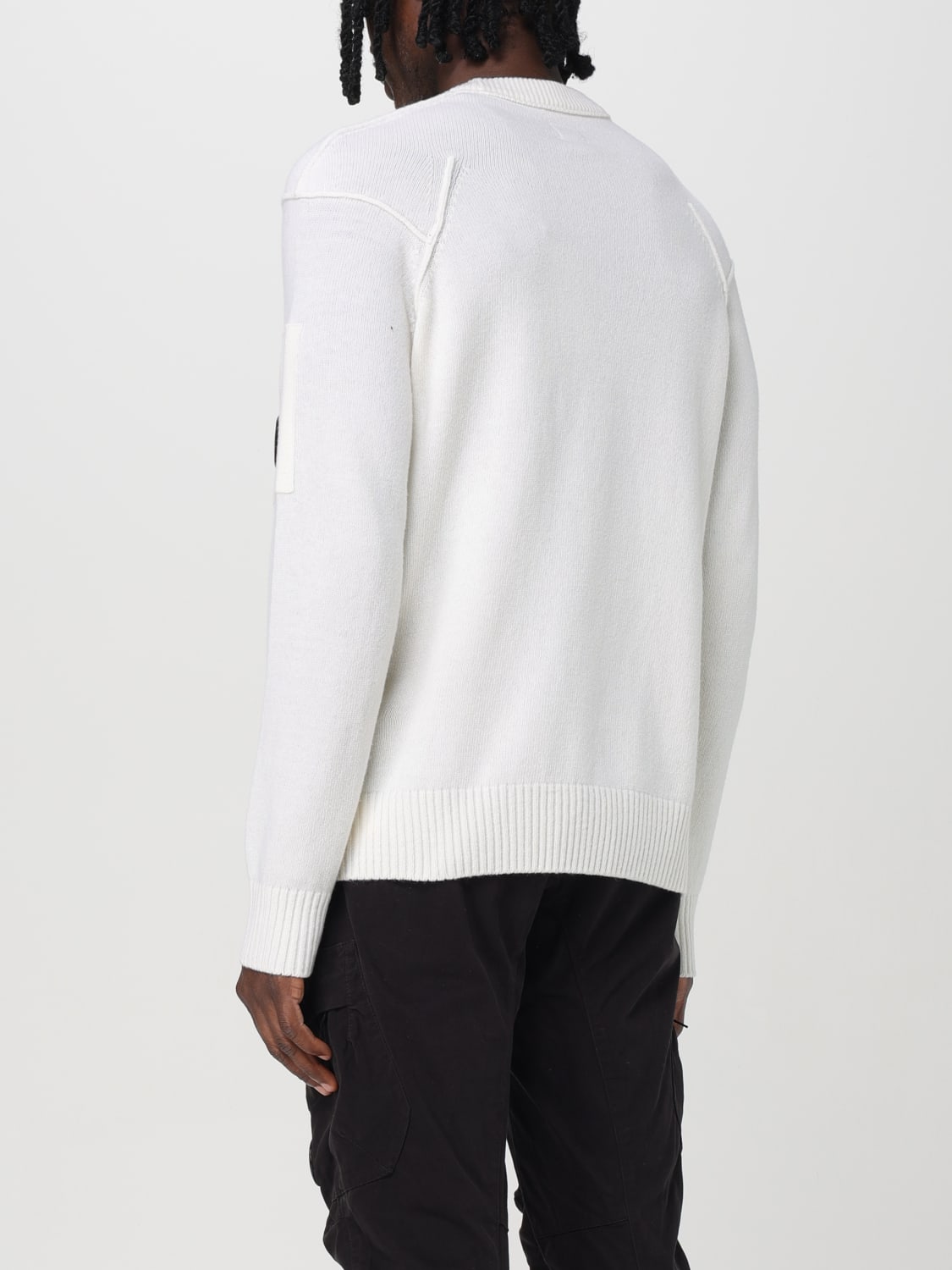 C.P. COMPANY SWEATER: Sweater men C.P. Company, White 1 - Img 2