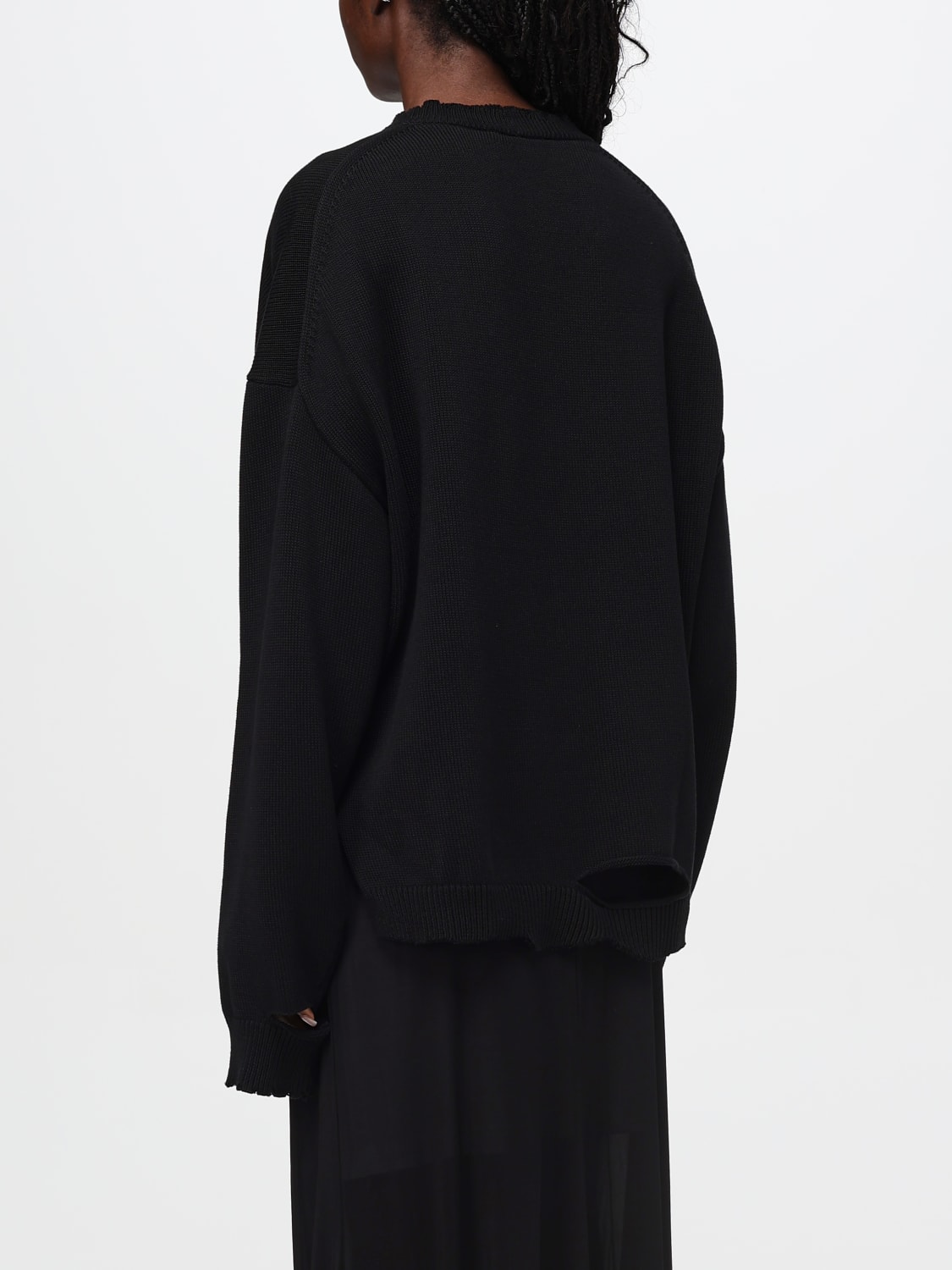 HELMUT LANG MAGLIA: Maglione Helmut Lang in cotone , Nero - Img 3