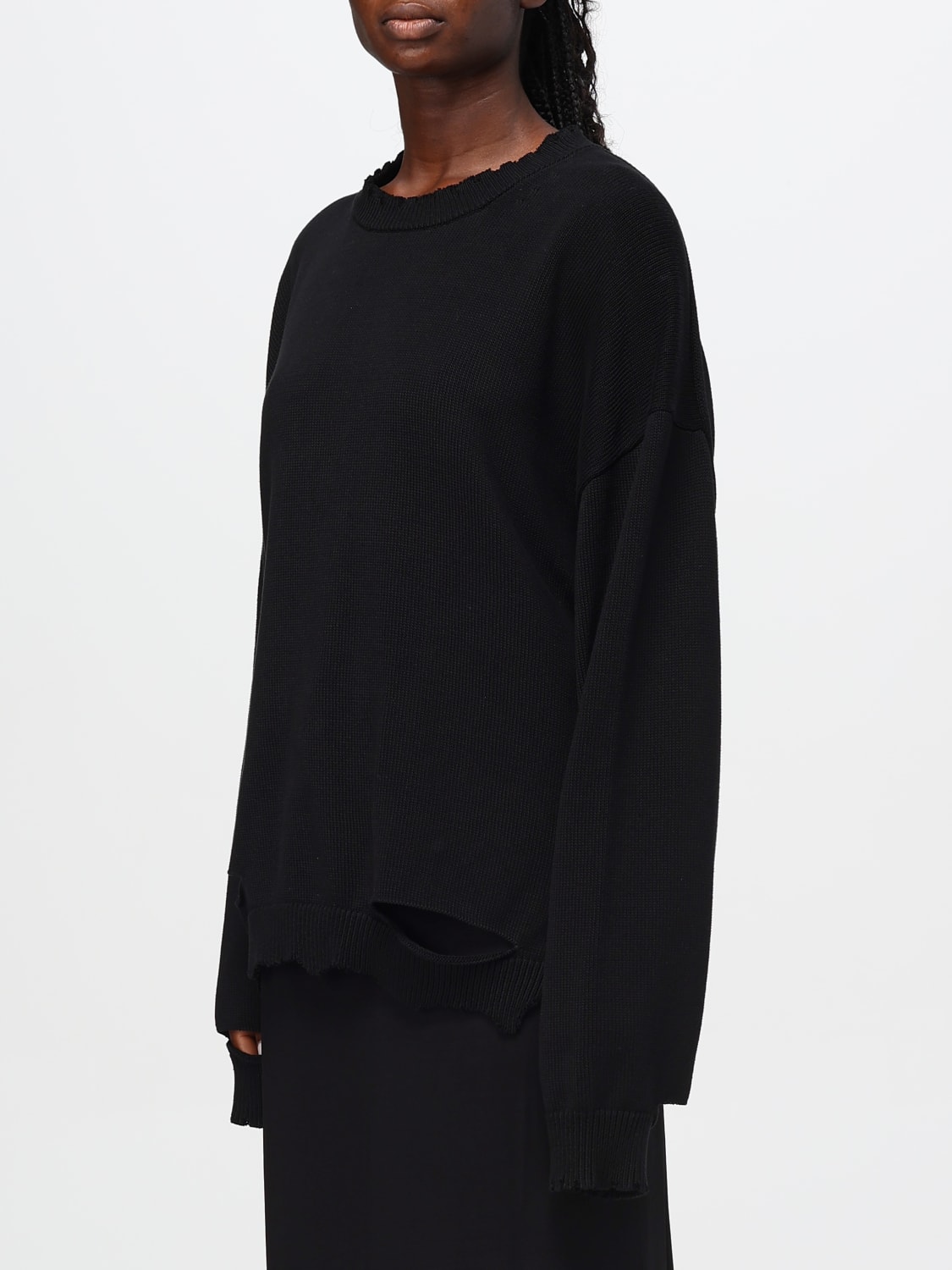 HELMUT LANG MAGLIA: Maglione Helmut Lang in cotone , Nero - Img 4