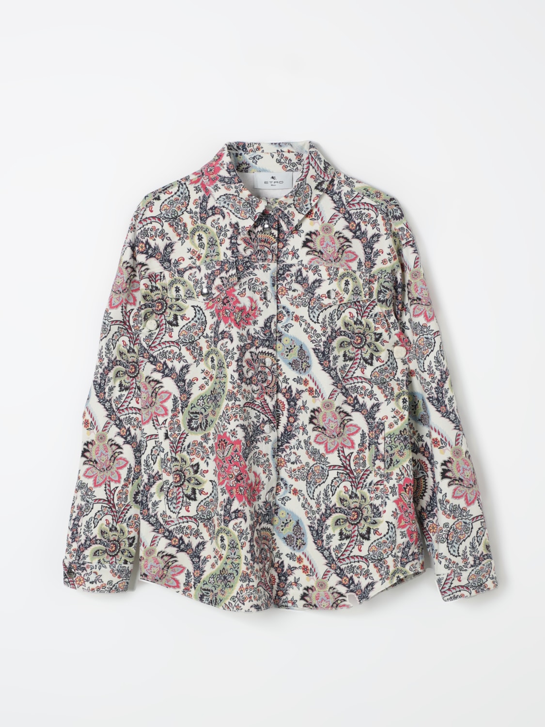 ETRO SHIRT: Jacket kids Etro, Ivory - Img 1